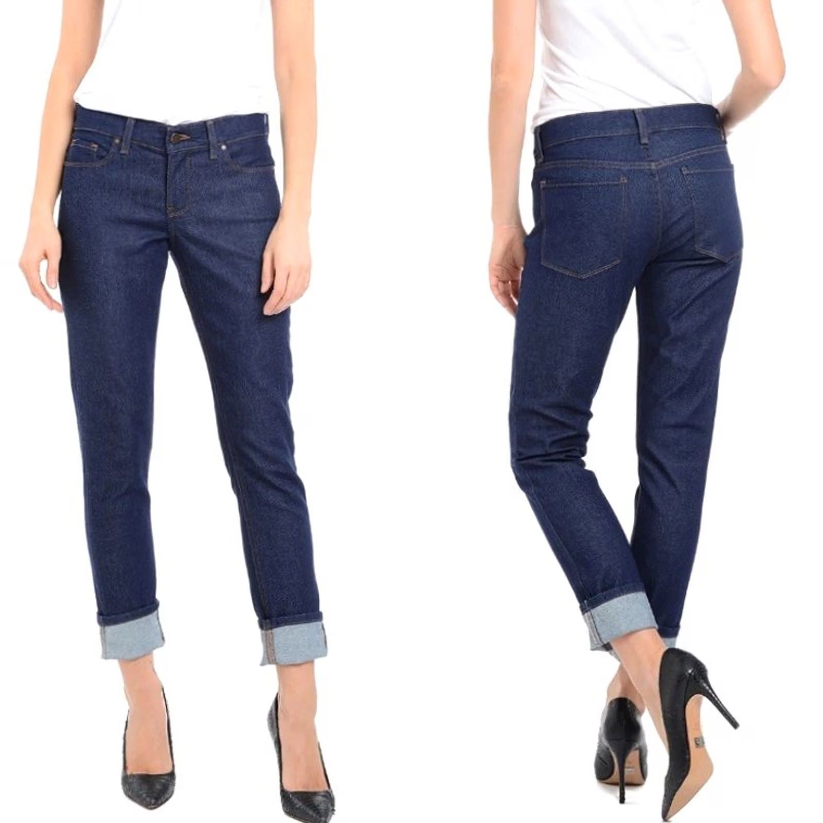 Mott & Bow Mott & Bow Jeans Denim Blue 29X30 Boyfriend Regular 30" Length Women Size 29" - 7 Thumbnail