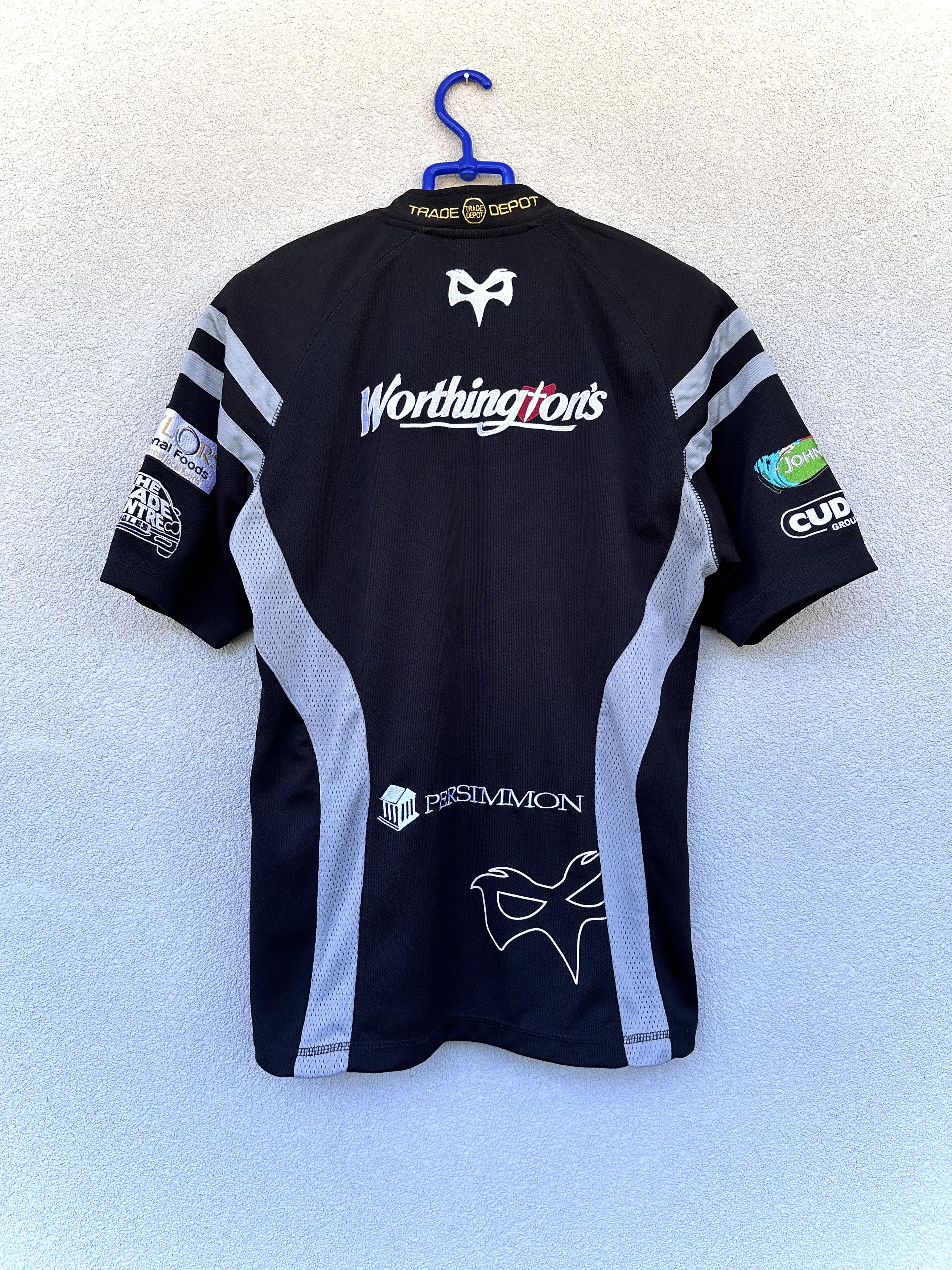 Other Vintage Kooga Rugby Ospreys jersey tee Size US M / EU 48-50 / 2 - 6 Thumbnail