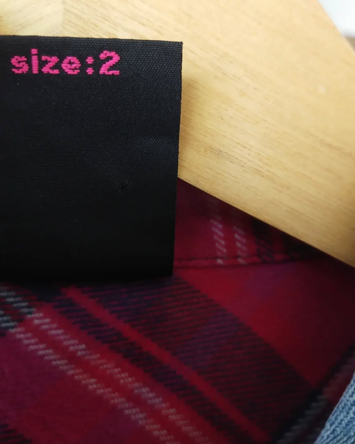 Hysteric Glamour X-Girl Red Colorblock Pattern Plaid Flanel Shirt Size S / US 4 / IT 40 - 6 Thumbnail