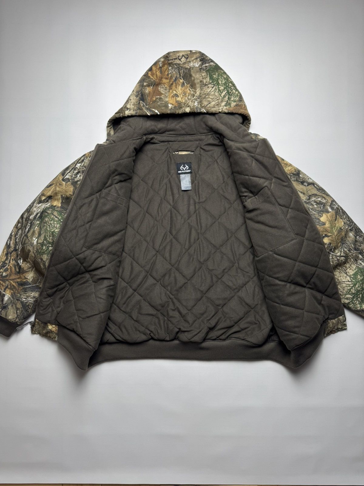 Realtree Realtree Edge Camo Quilted Lined Hooded Bomber Jacket - XL Size US XL / EU 56 / 4 - 9 Thumbnail