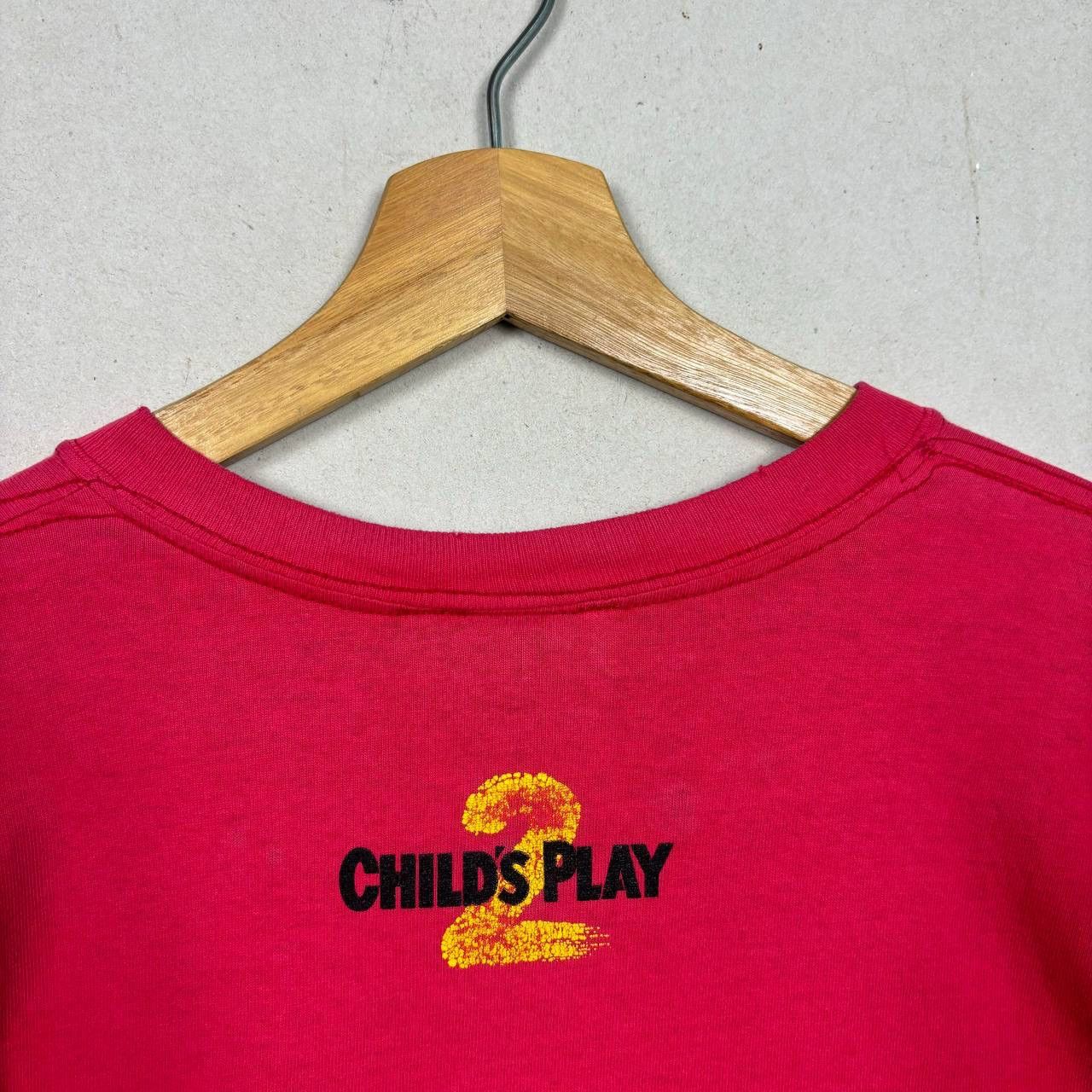 Vintage Vintage 90s Child’s Play 2 Chucky Movie Promo Shirt Size US M / EU 48-50 / 2 - 9 Thumbnail