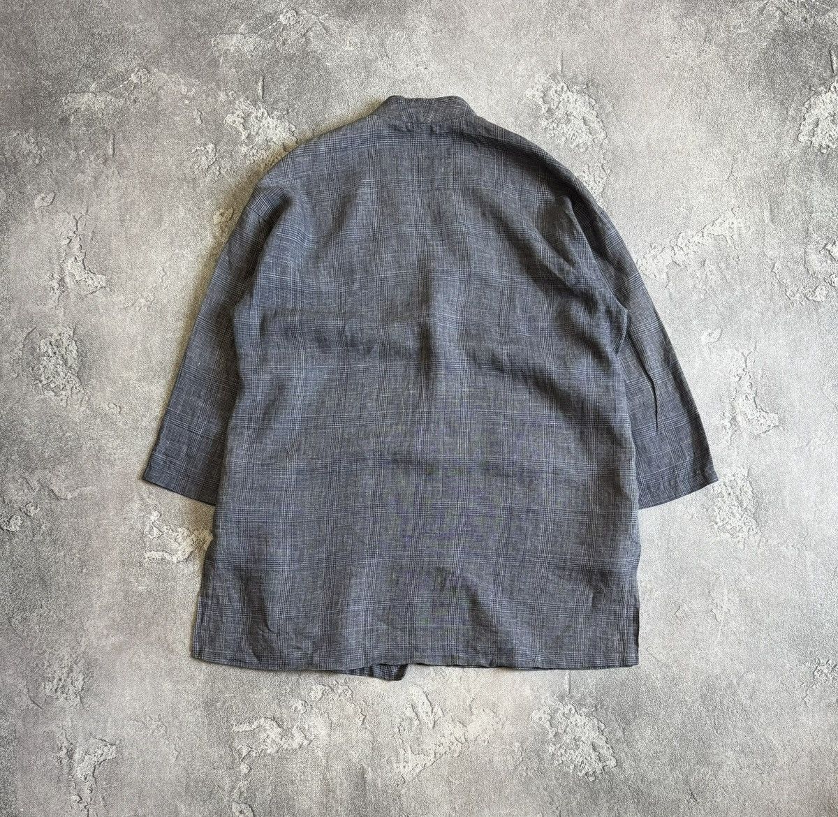 OSKA Oska 2size lino button up cape poncho dress shirt linen Size M / US 6-8 / IT 42-44 - 13 Thumbnail