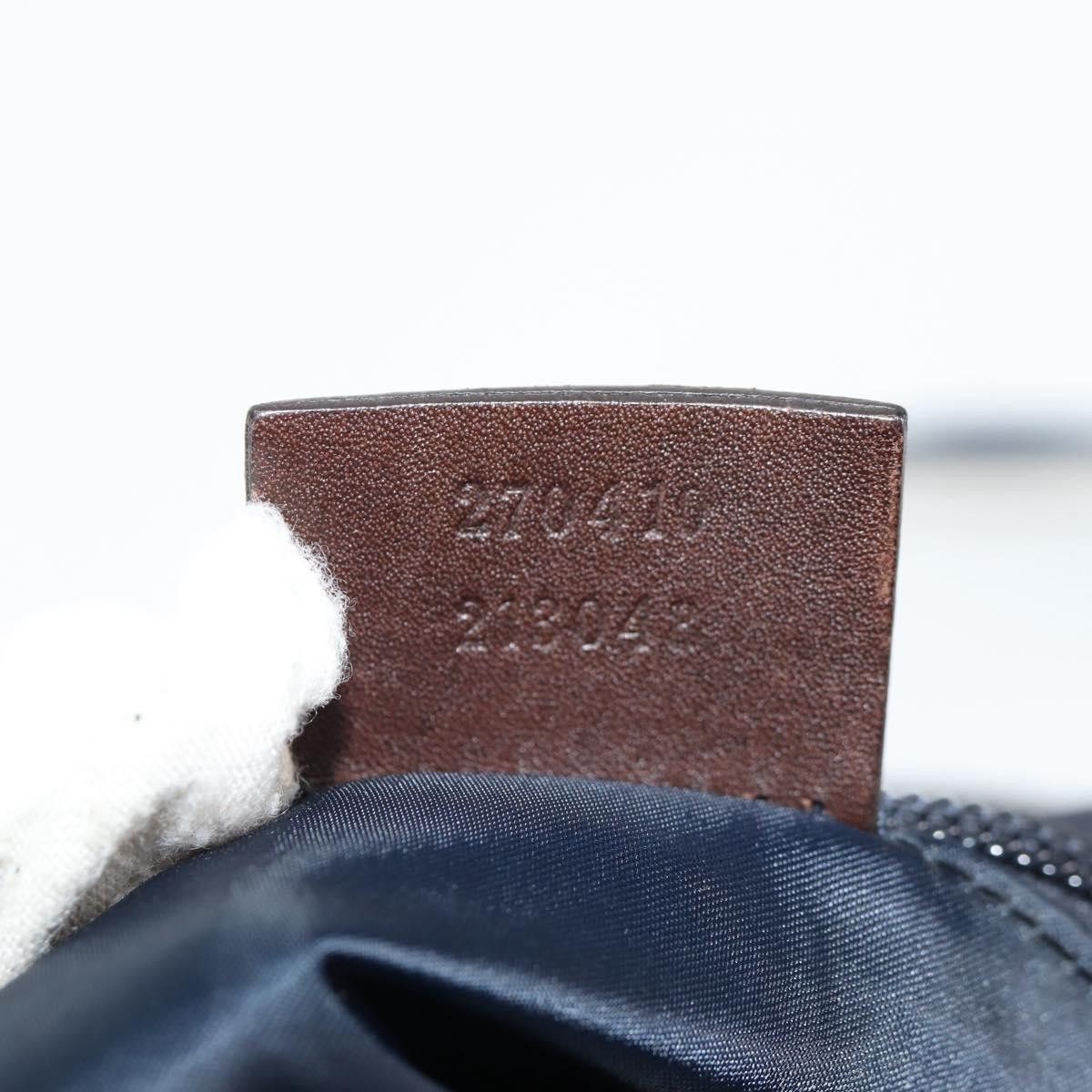 Gucci GUCCI Shoulder Bag Nylon Navy Silver Size ONE SIZE - 22 Thumbnail