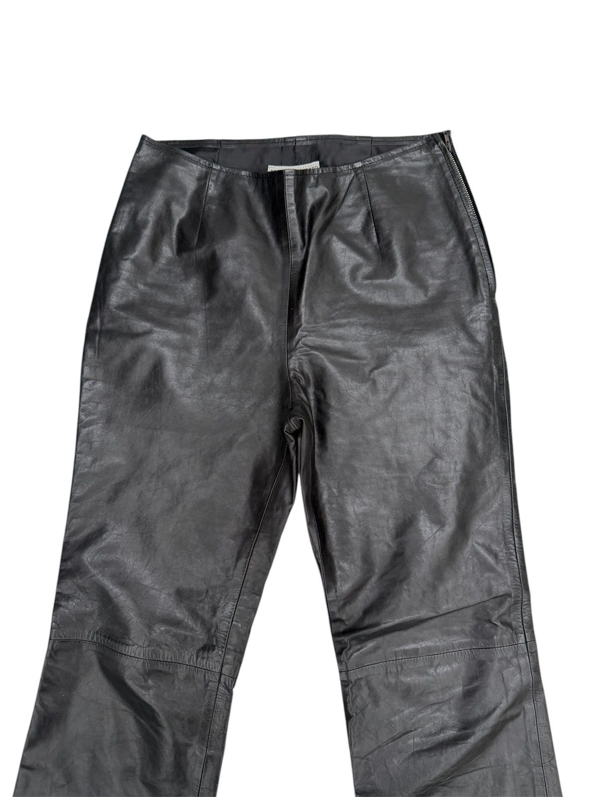Issey Miyake × Tsumori Chisato Japan Runaway Tsumori Chisato Leather Killers Dark Mode Drip Size US 28 / EU 44 - 4 Thumbnail