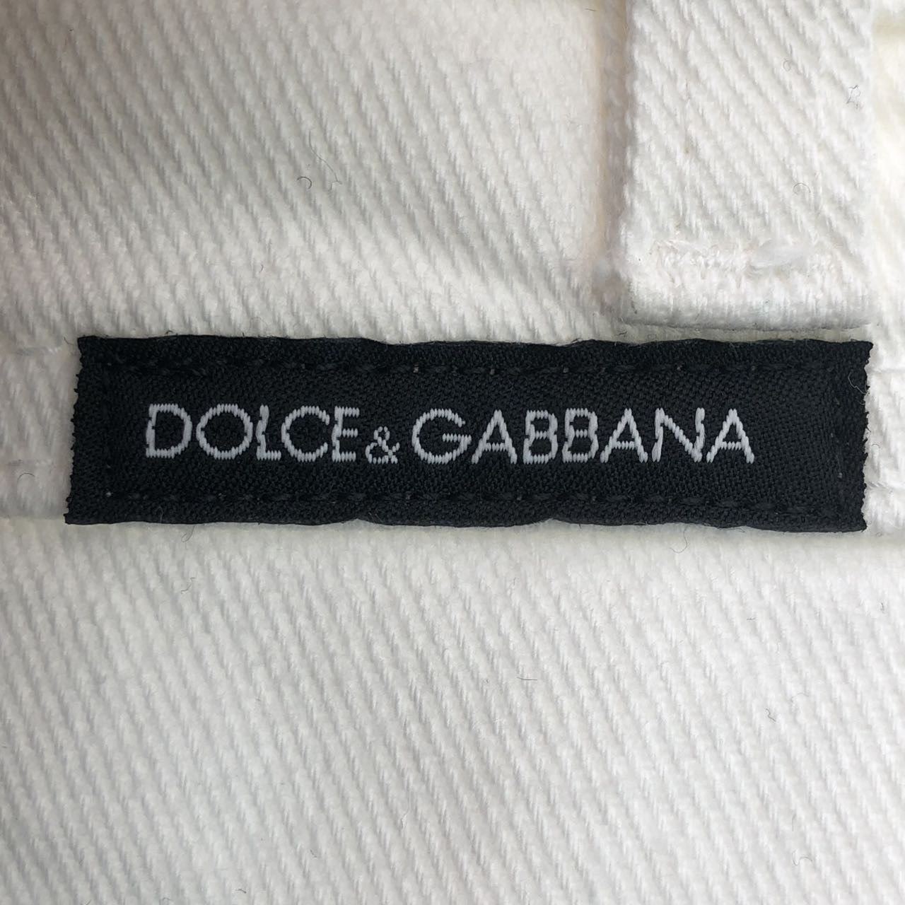 Dolce & Gabbana Dolce&Gabbana White Denim Mini Skirt K26WX Size 26" / US 2 / IT 38 - 8 Thumbnail