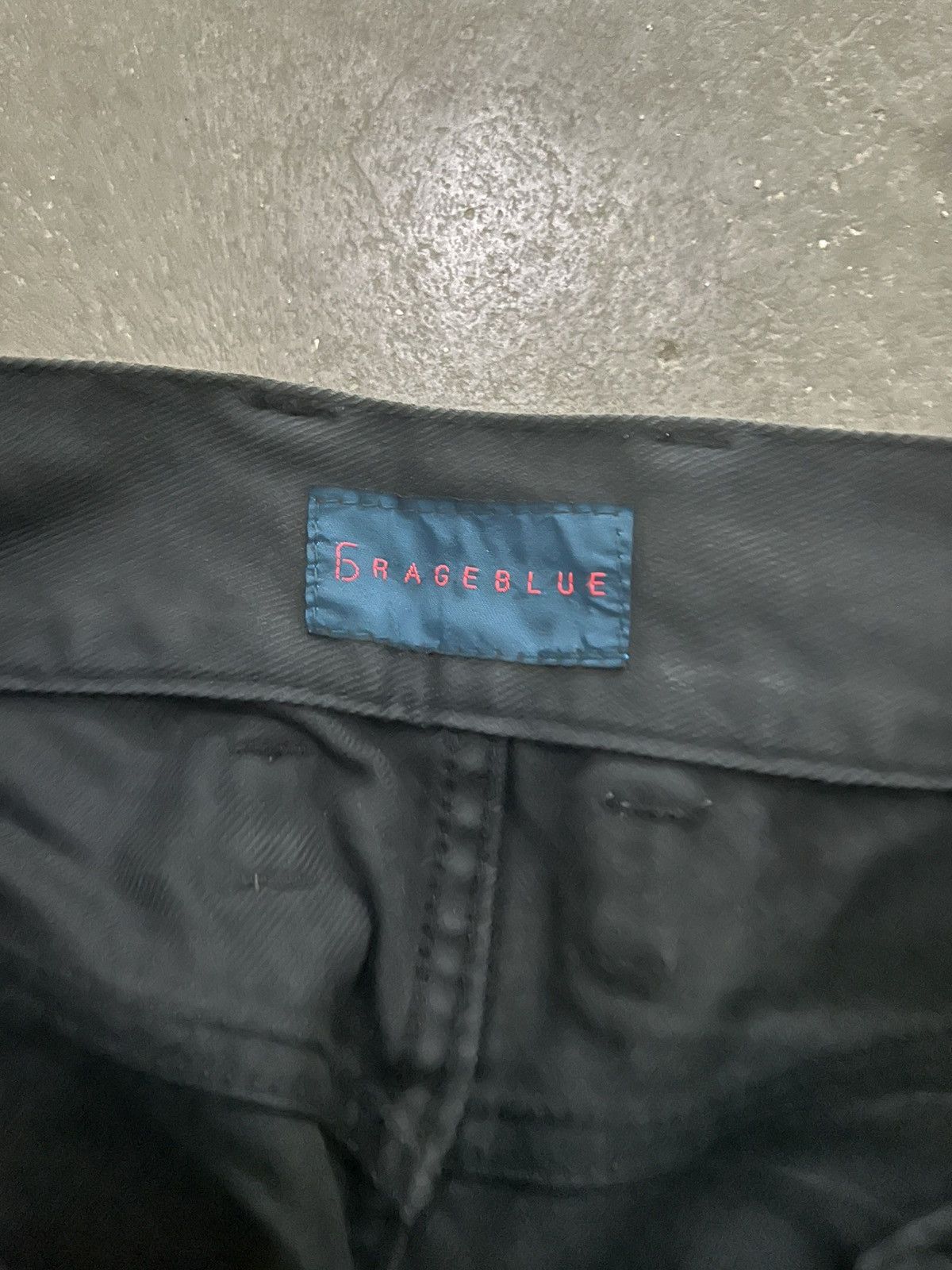 Designer × Japanese Brand × Vintage THRASHED🔥RAGEBLUE COTTON FADED PANT ZIPPER Size US 32 / EU 48 - 7 Thumbnail