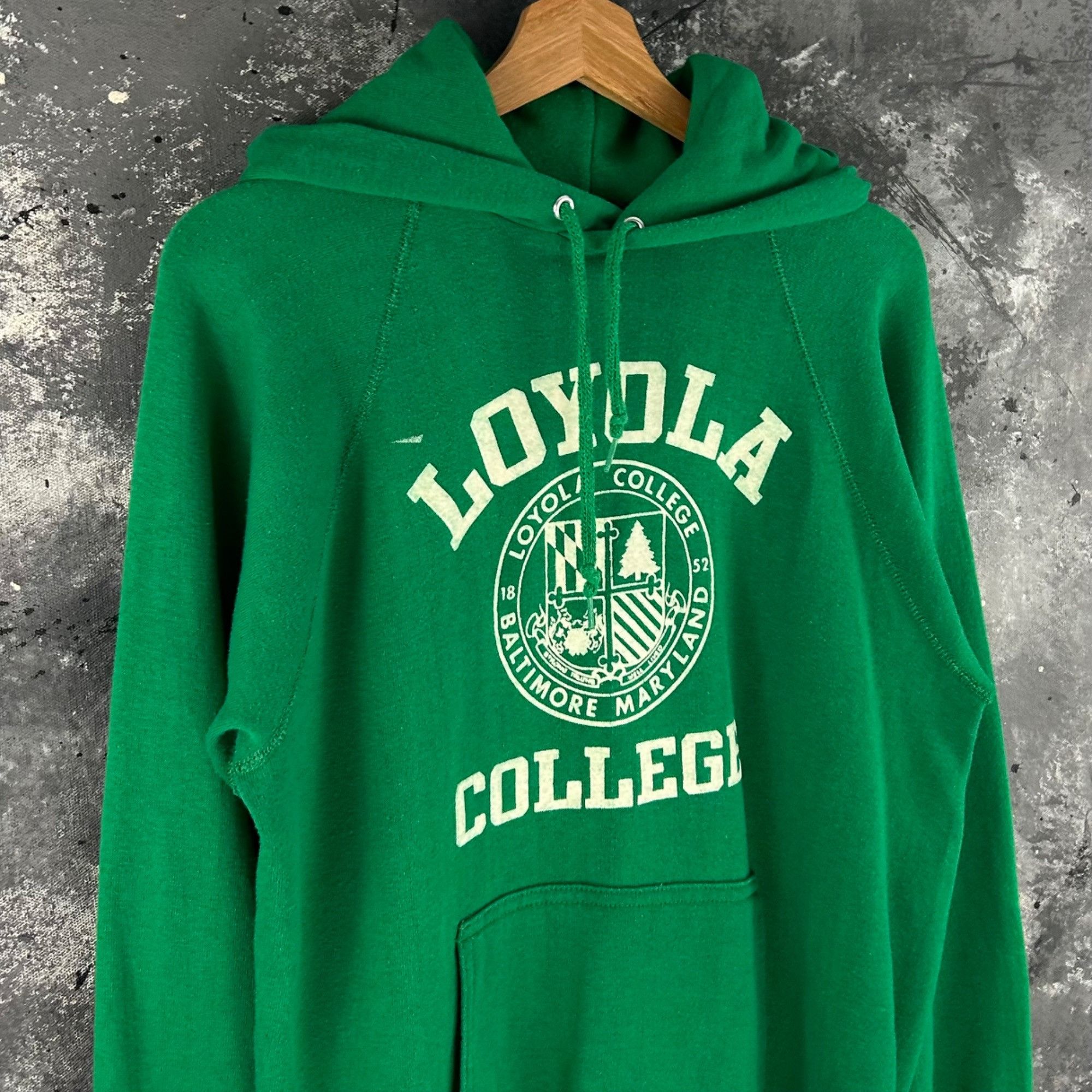Vintage Vintage 80’s Loyola College hoodie Size US M / EU 48-50 / 2 - 2 Thumbnail