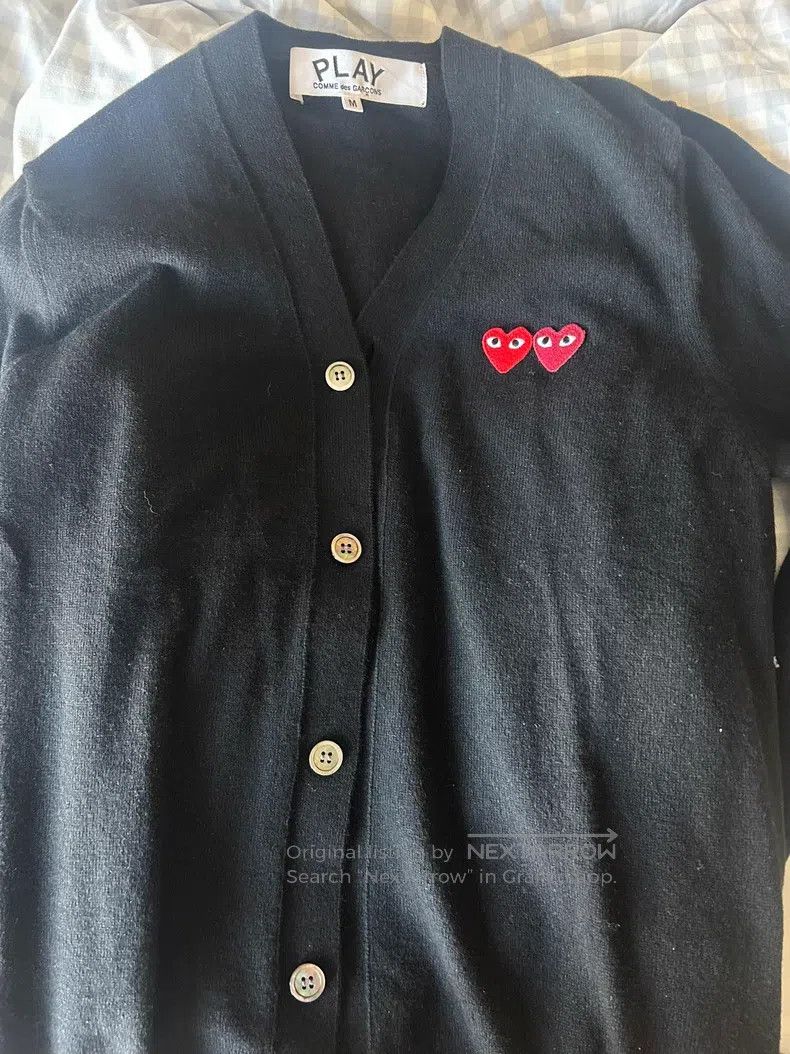 Other Comme des Garcons Wool Knit Cardigan, Black Size M / US 6-8 / IT 42-44 - 1 Thumbnail