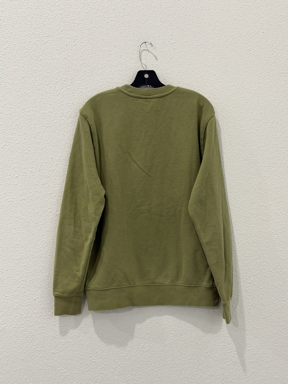 Nike Nike Essential Side Swoosh Olive Green Crewneck Men’s Medium Size US M / EU 48-50 / 2 - 3 Thumbnail