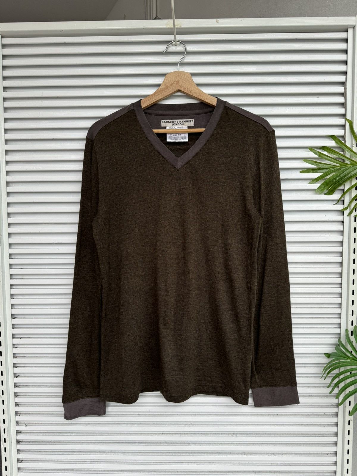 Katharine Hamnett London Vintage Katharine Hamnett Longsleeves Size L / US 10 / IT 46 - 1 Thumbnail