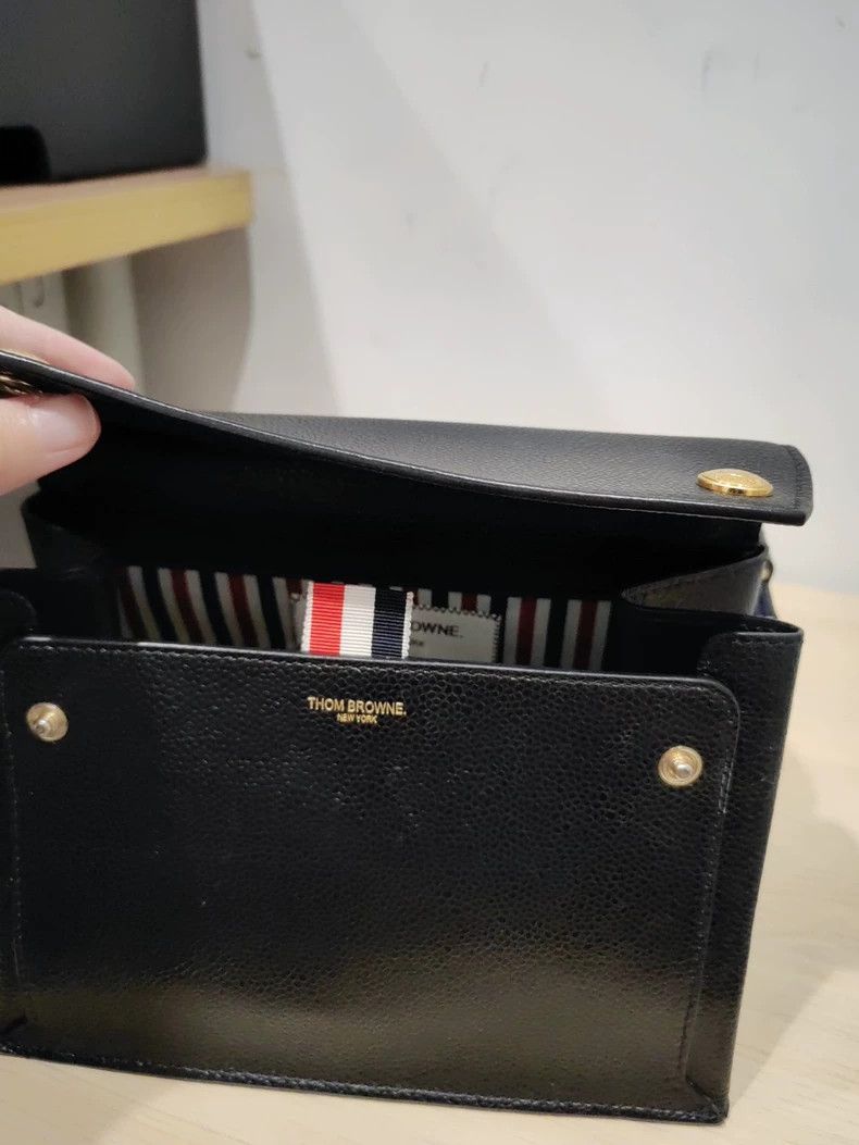 Thom Browne Thom Browne single-shoulder bag Size ONE SIZE - 1 Thumbnail