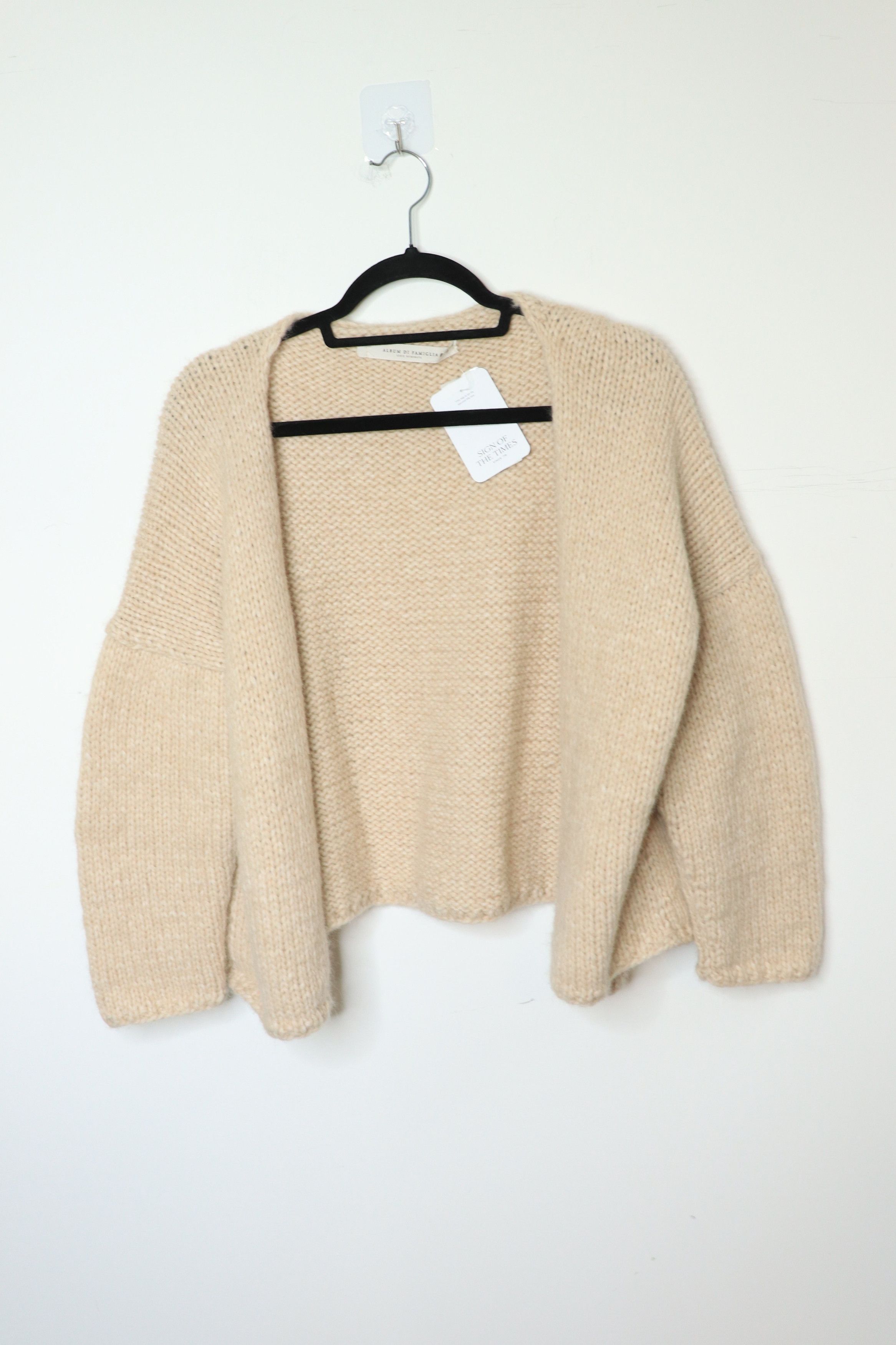 Album di Famiglia Neutral chunky cardigan - M Size S / US 4 / IT 40 - 1 Thumbnail