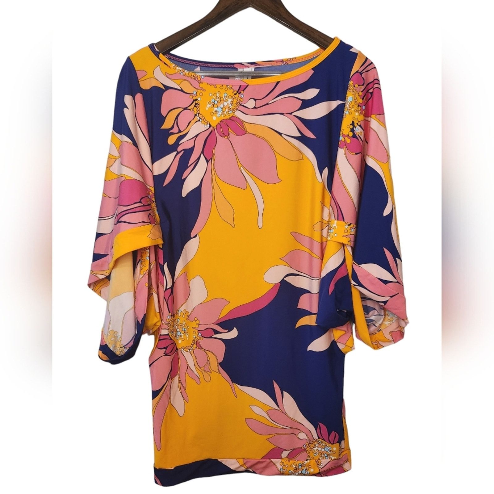 Trina Turk Trina Turk breeze swim tunic dress Floral print medium Size M / US 6-8 / IT 42-44 - 3 Thumbnail