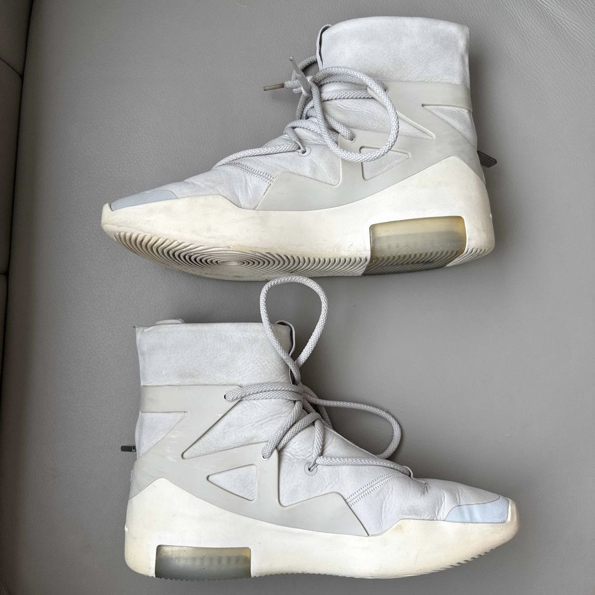 Fear of God × Nike Air Fear of God 1 ‘Light Bone Sail’ Size US 9 / EU 42 - 2 Thumbnail