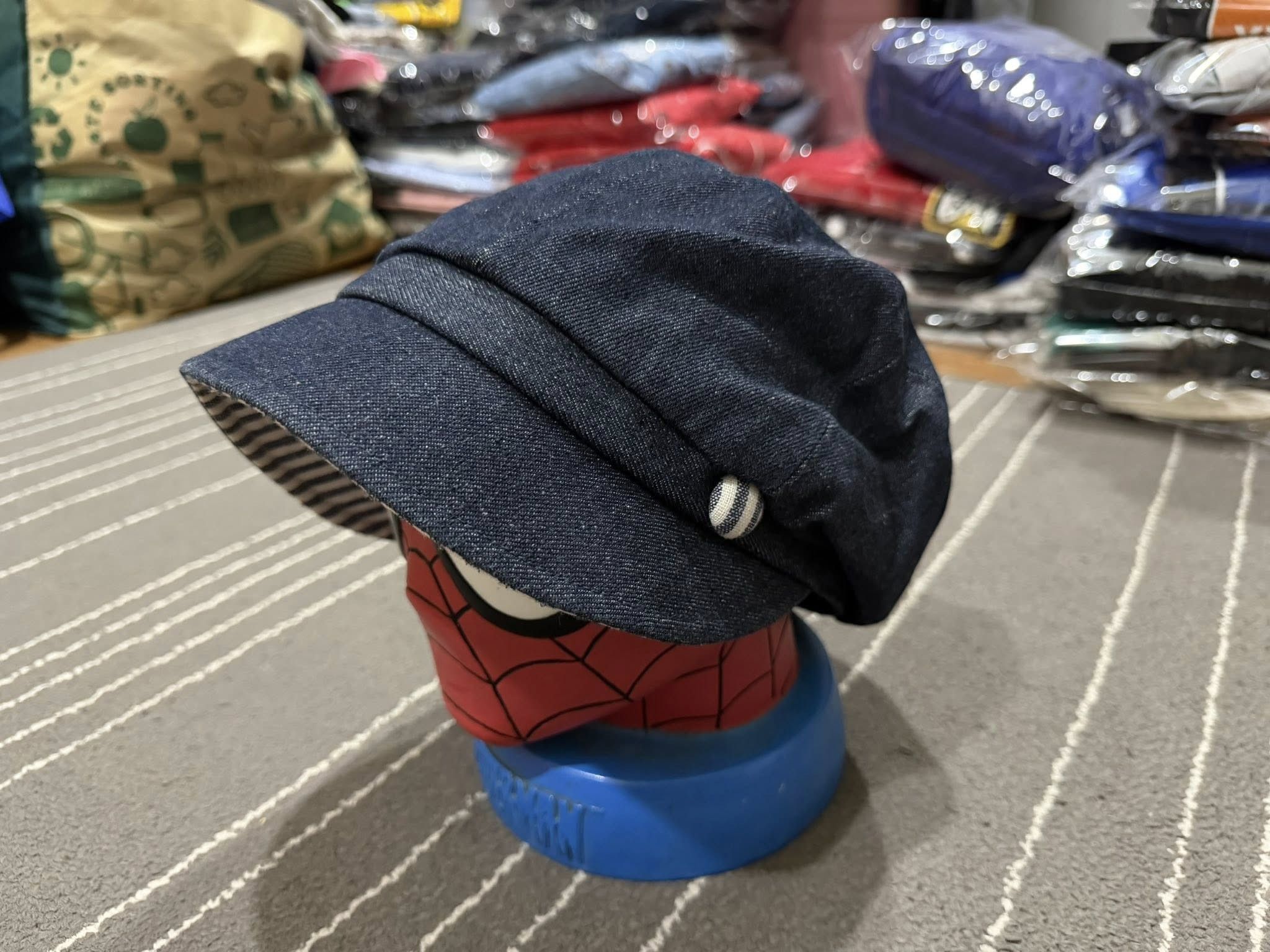 Other EMPORIUM TEAR SMILE DENIM hat 57.5 cm Size ONE SIZE - 1 Thumbnail