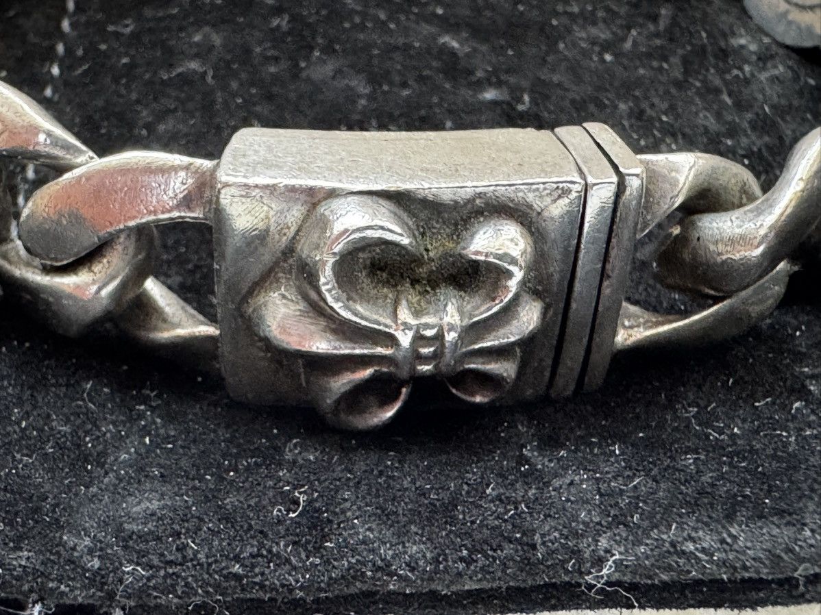 Chrome Hearts VERY RARE! Chrome Hearts Fleur de lis .925 Silver bracelet Size ONE SIZE - 3 Thumbnail