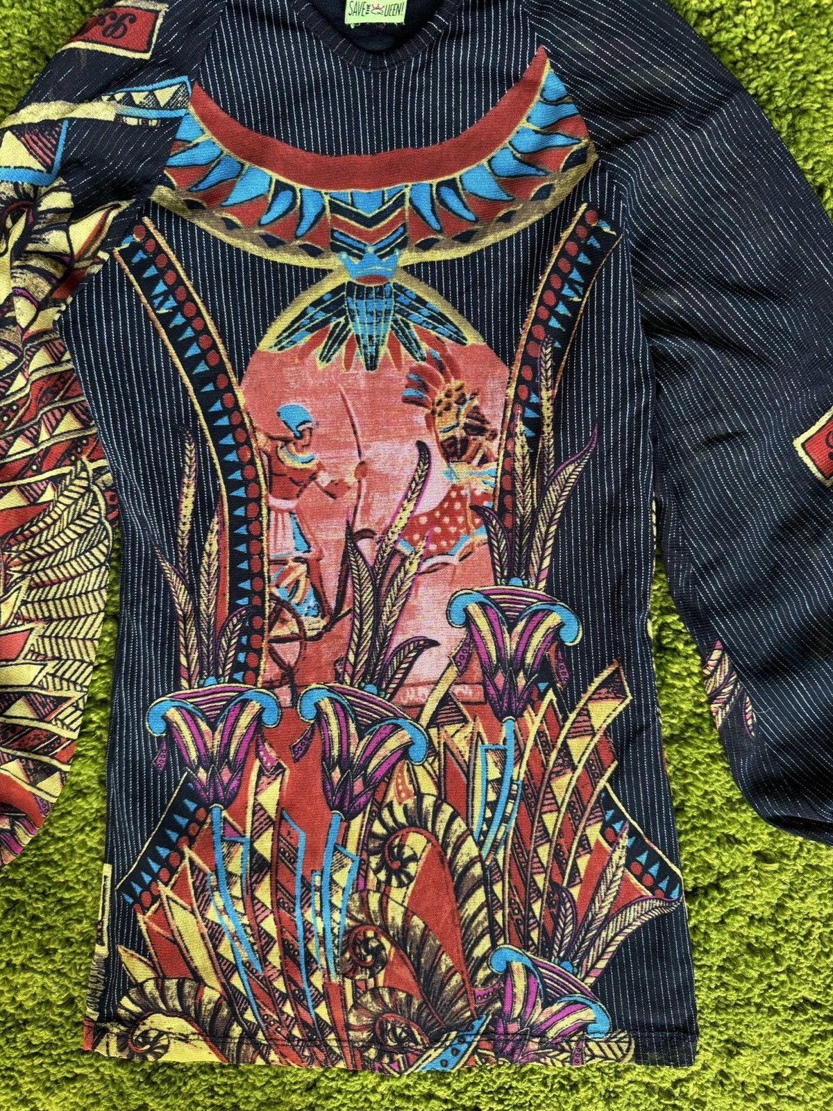 Vintage Save the Queen vintage Y2K mesh puff sleeve longsleeve Size M / US 6-8 / IT 42-44 - 4 Thumbnail