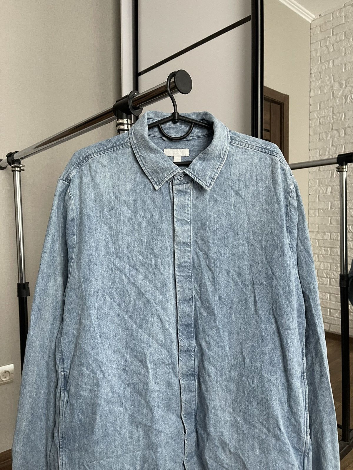 Cos Cos Shirt Button Up Long Sleeve Heavyweight Size US XL / EU 56 / 4 - 5 Thumbnail