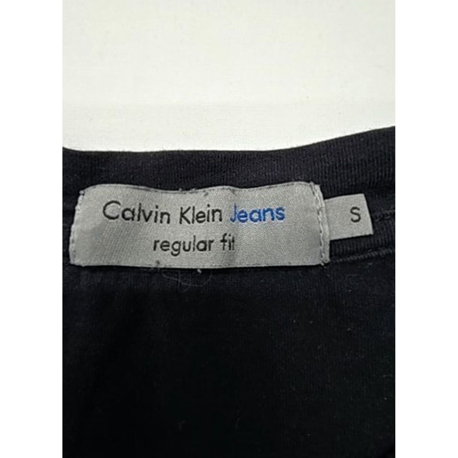 Calvin Klein Calvin Klein Men's Black Logo T-Shirt S Regular Fit Size US S / EU 44-46 / 1 - 6 Thumbnail