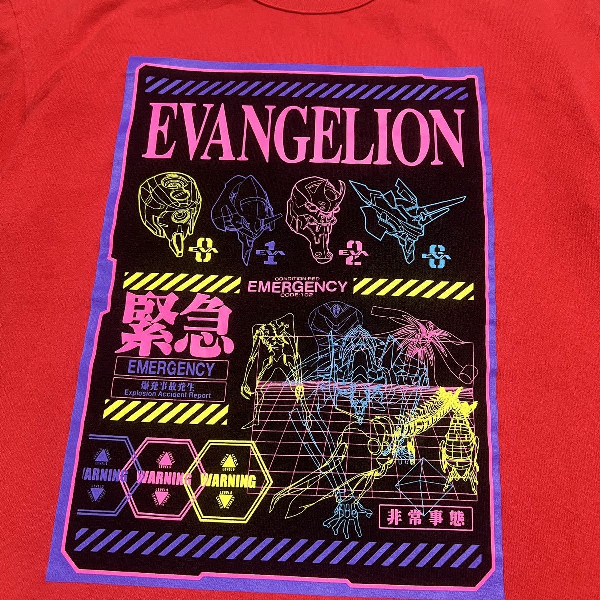 Anime Anime Evangelion Rare Space Ship Details design Size US S / EU 44-46 / 1 - 5 Thumbnail