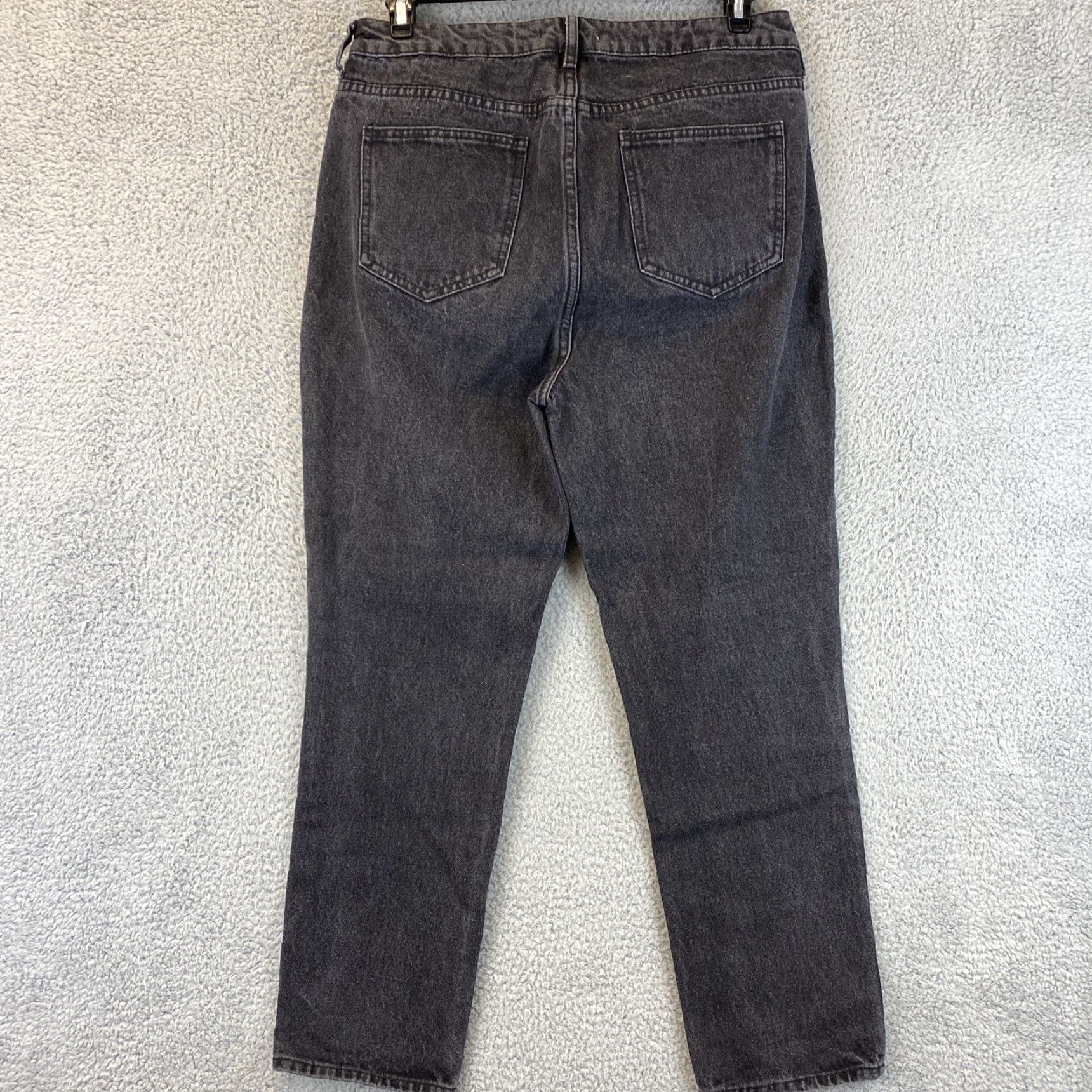 Pacsun VINTAGE PacSun Mom Jeans Black Acid Wash Size 30 Womens Regular Waist Inseam 28 inches Size 30" / US 8 / IT 44 - 7 Thumbnail