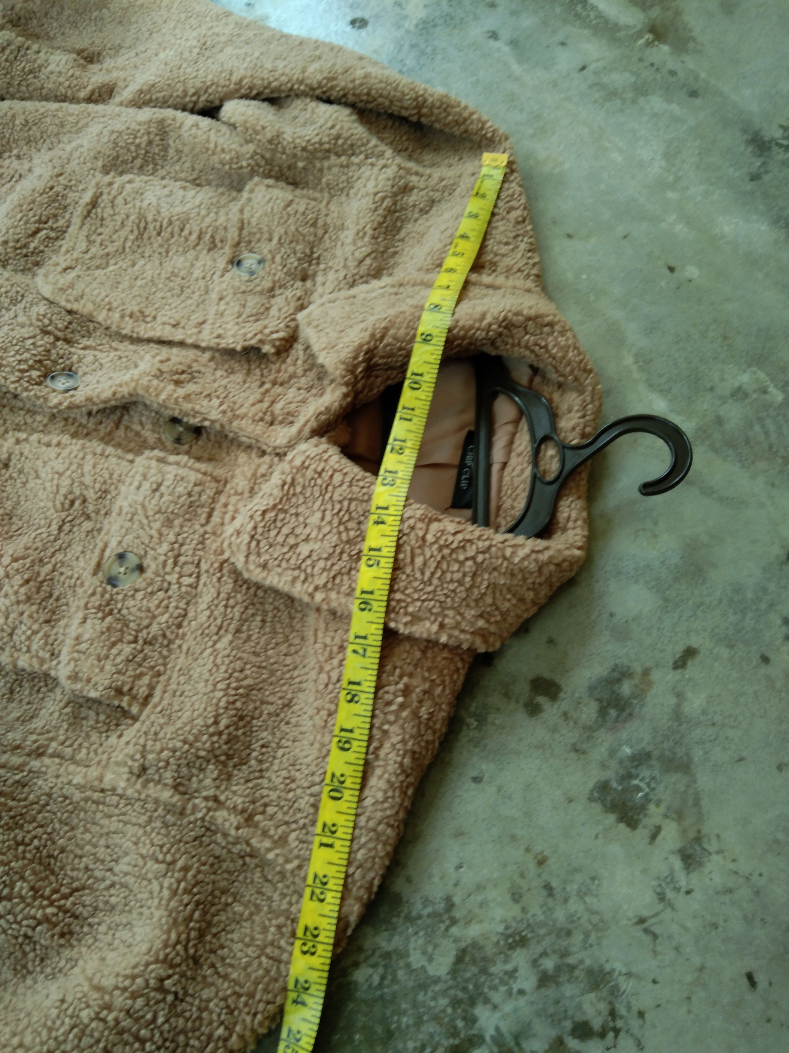 AW CHIP CLIP DEEP PILE LINED FLEECE JACKET