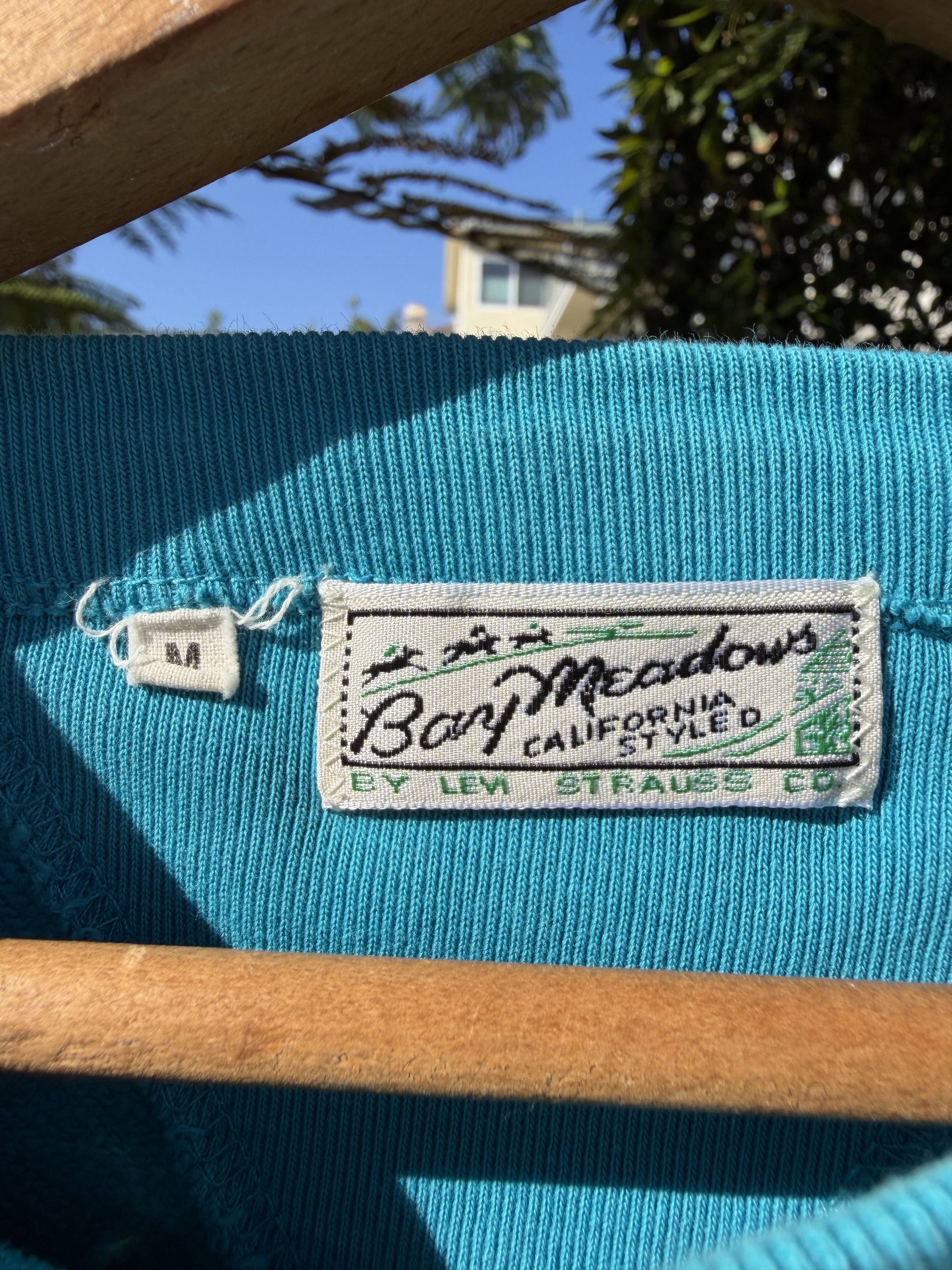 Levi's Vintage Clothing Levi's Vintage Clothing LVC Bay Meadows Sweatshirt M Blue Size US M / EU 48-50 / 2 - 2 Thumbnail
