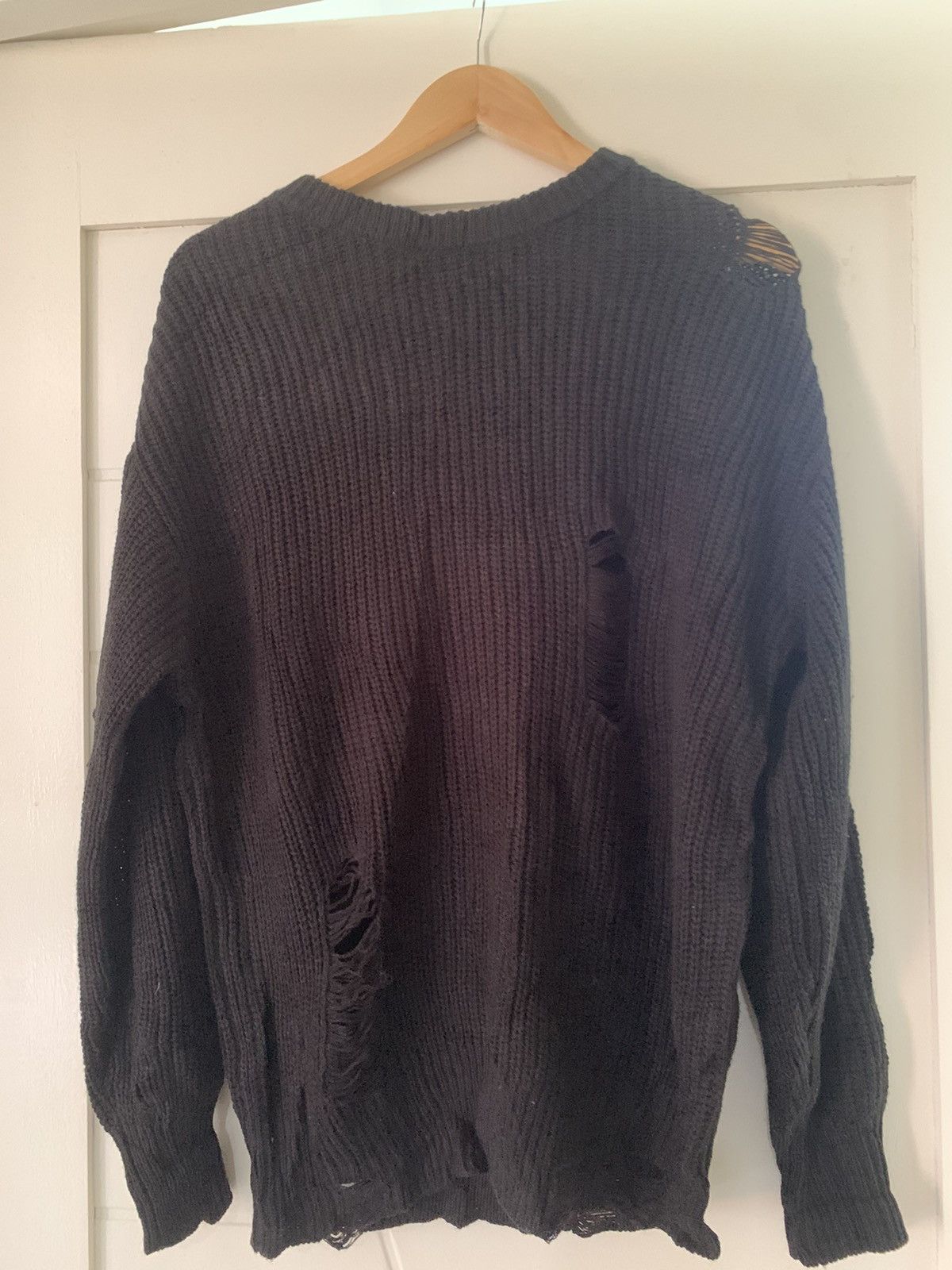 Japanese Brand × Vintage Japanese Vintage Brand Black Knitwear Size S / US 4 / IT 40 - 1 Thumbnail