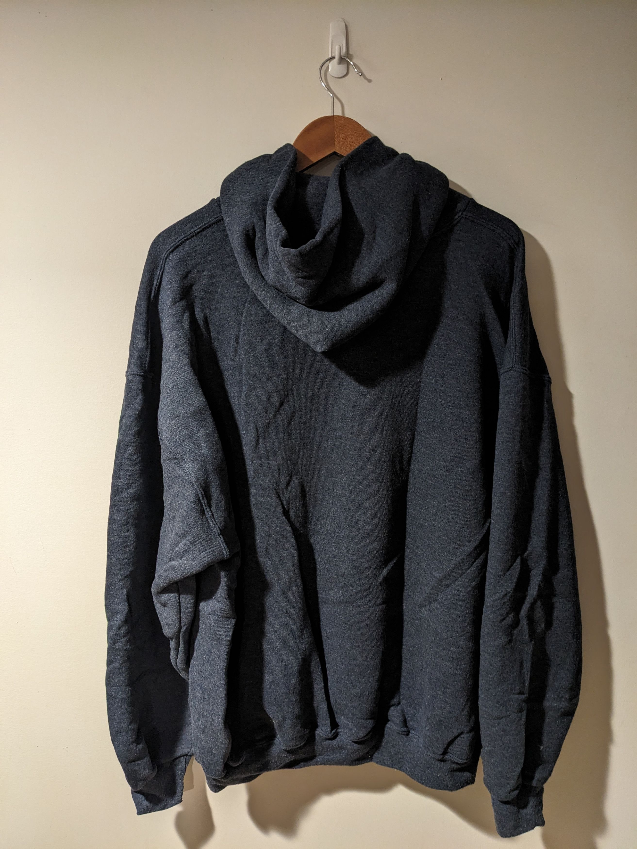 Russell Athletic × Vintage Vintage 90s Russell Athletic Blank Essential X-Large Hoodie Size US XL / EU 56 / 4 - 3 Thumbnail