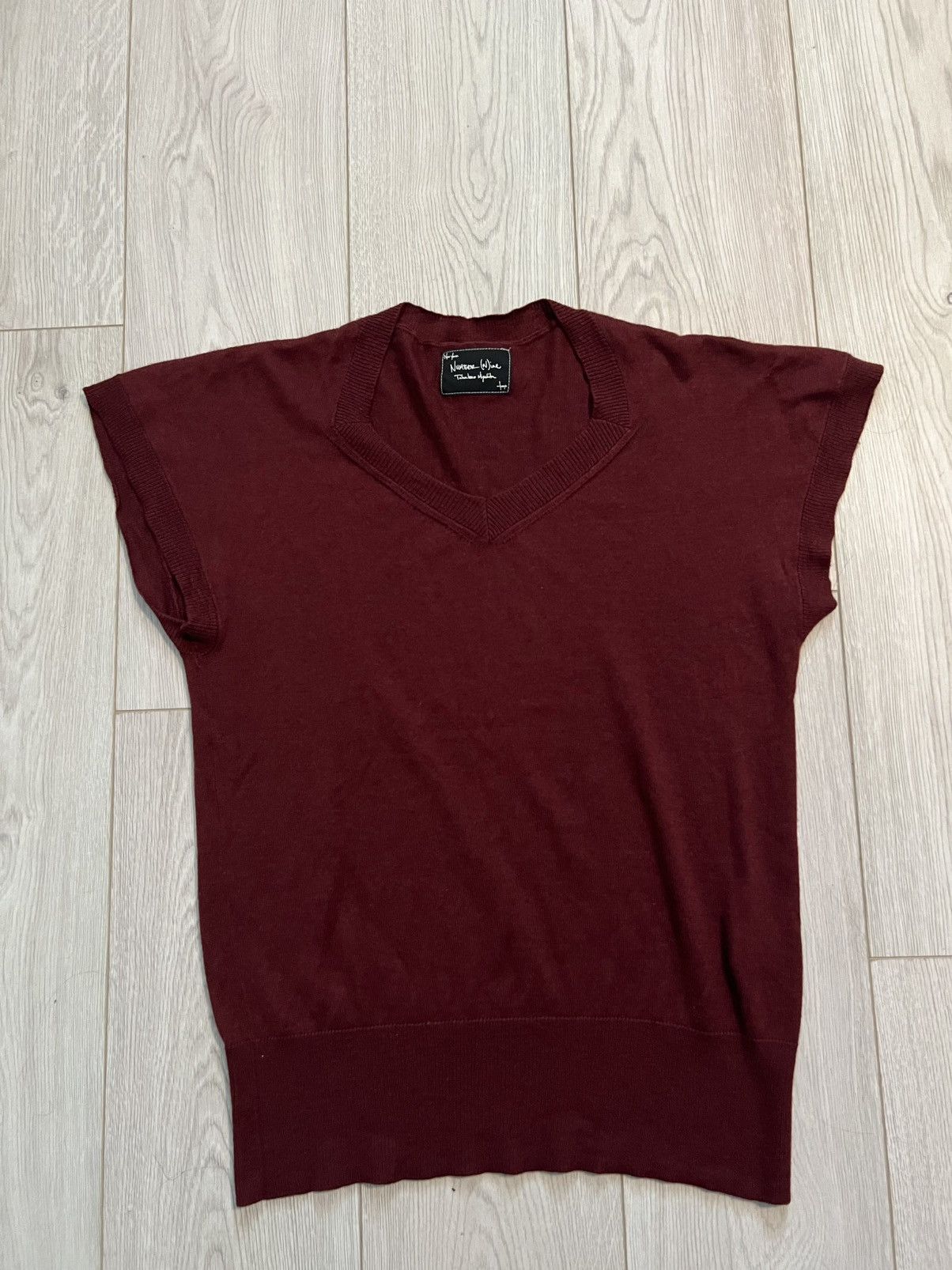 Number (N)ine Number (N)ine SS09 Wine Vest Size US M / EU 48-50 / 2 - 2 Thumbnail