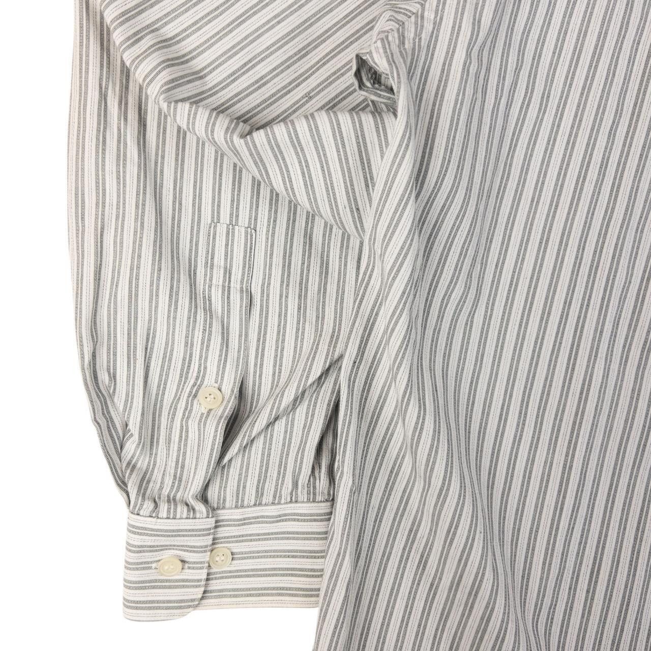 Issey Miyake Issey Miyake Striped Long Sleeve Button Up Shirt Size L Size US L / EU 52-54 / 3 - 5 Thumbnail