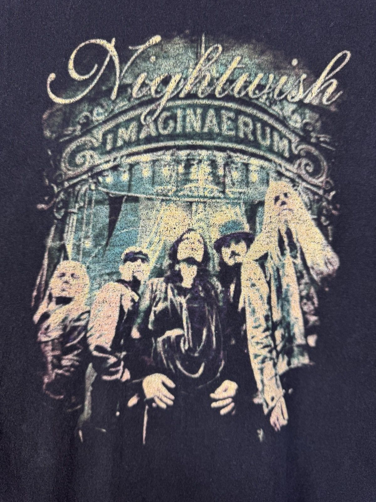 Band Tees Nightwish Imaginaerum Distressed Long Sleeve Size US L / EU 52-54 / 3 - 7 Thumbnail