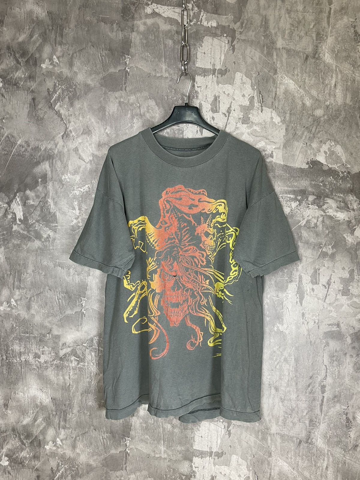 Band Tees × Vintage Sepultura Very Rare 90s Faded Grunge Metal Band T shirt Size US L / EU 52-54 / 3 - 1 Thumbnail