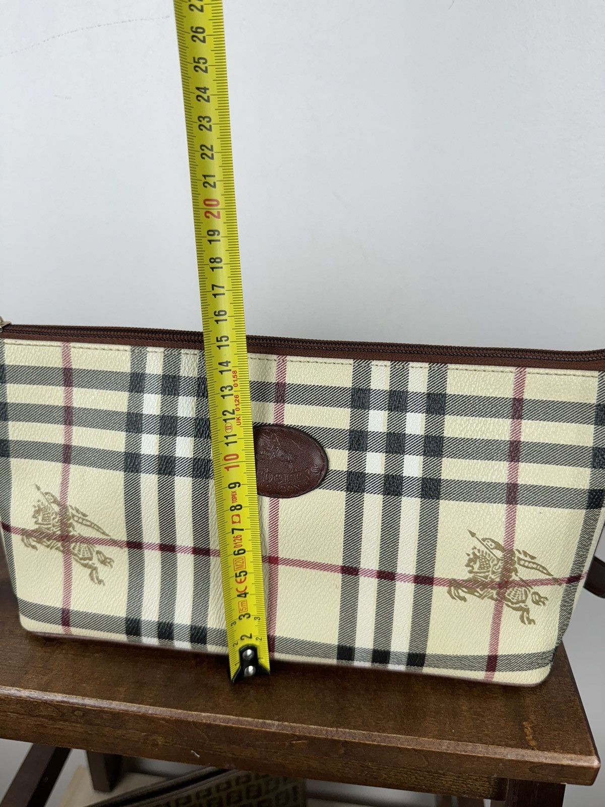 Burberry Vintage leather bag Burberry Nova Check original item Size ONE SIZE - 10 Thumbnail