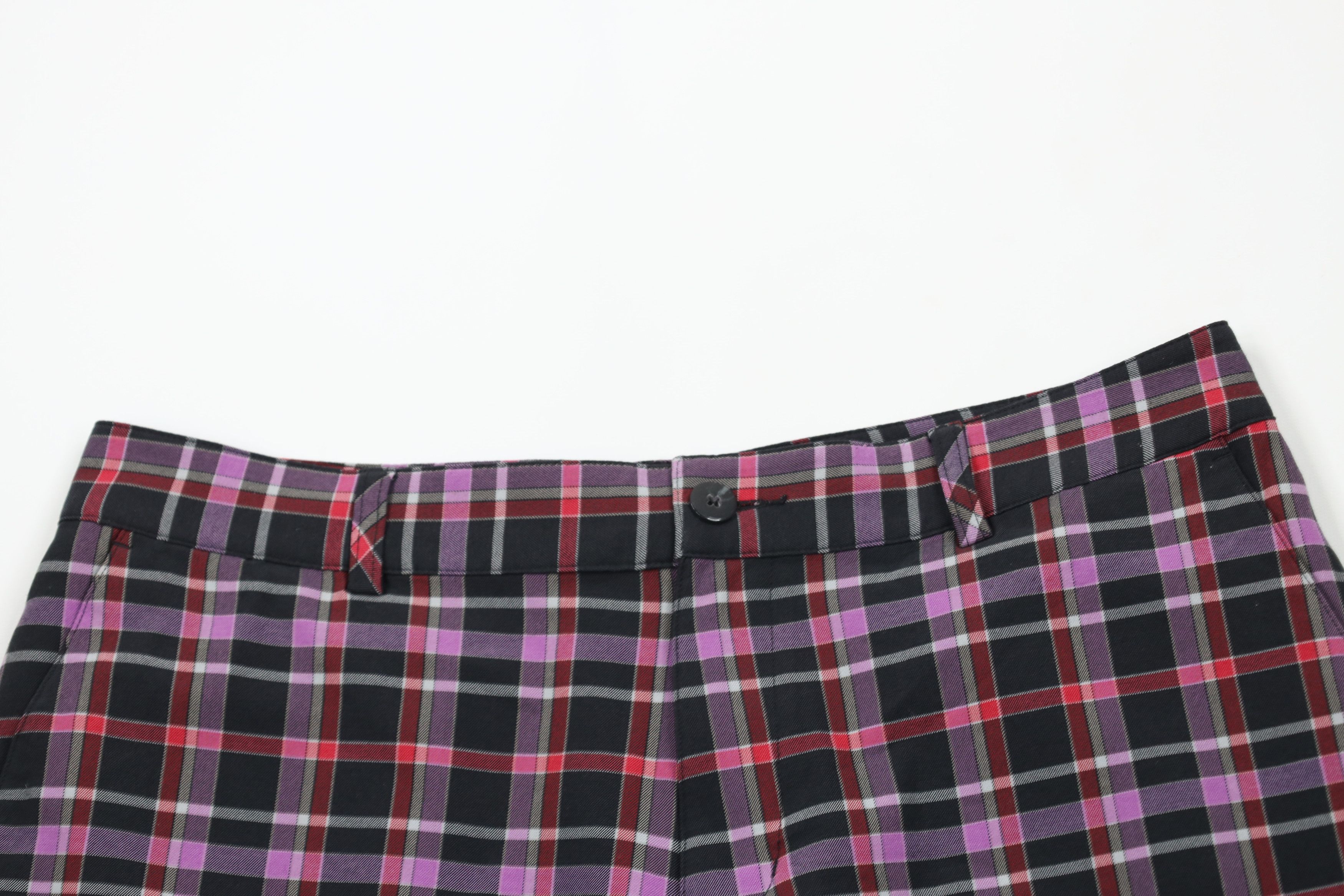 Adidas × Vintage Vintage Y2K Adidas Golf Front Golfing Chino Shorts Plaid Size US 34 / EU 50 - 2 Thumbnail