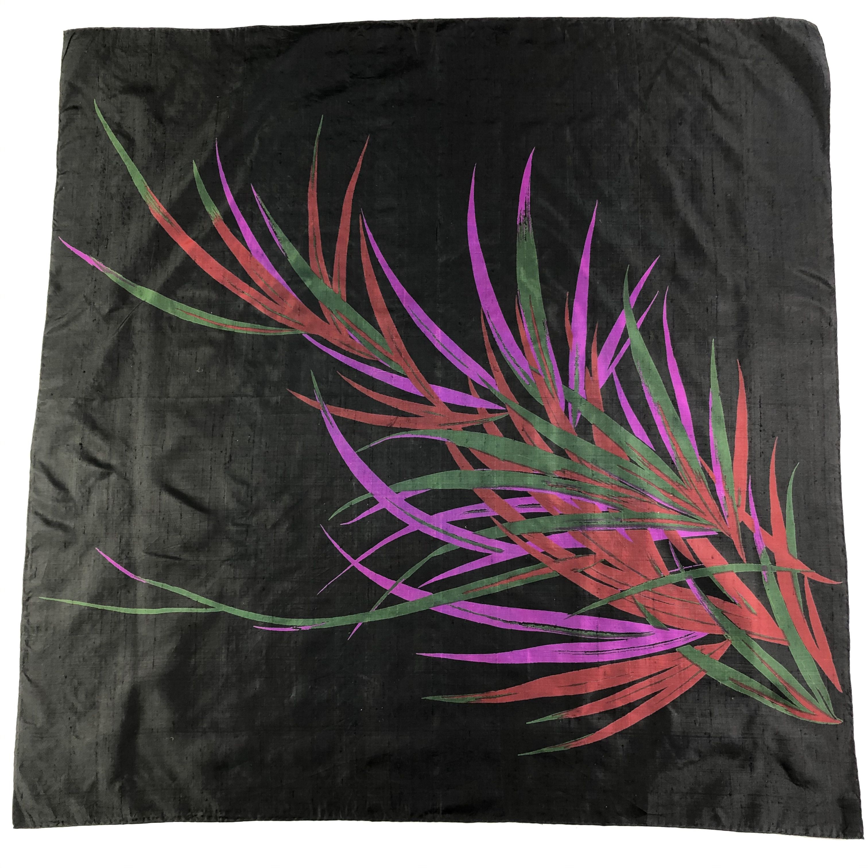 Vintage Vintage Silk Scarf Size ONE SIZE - 2 Thumbnail