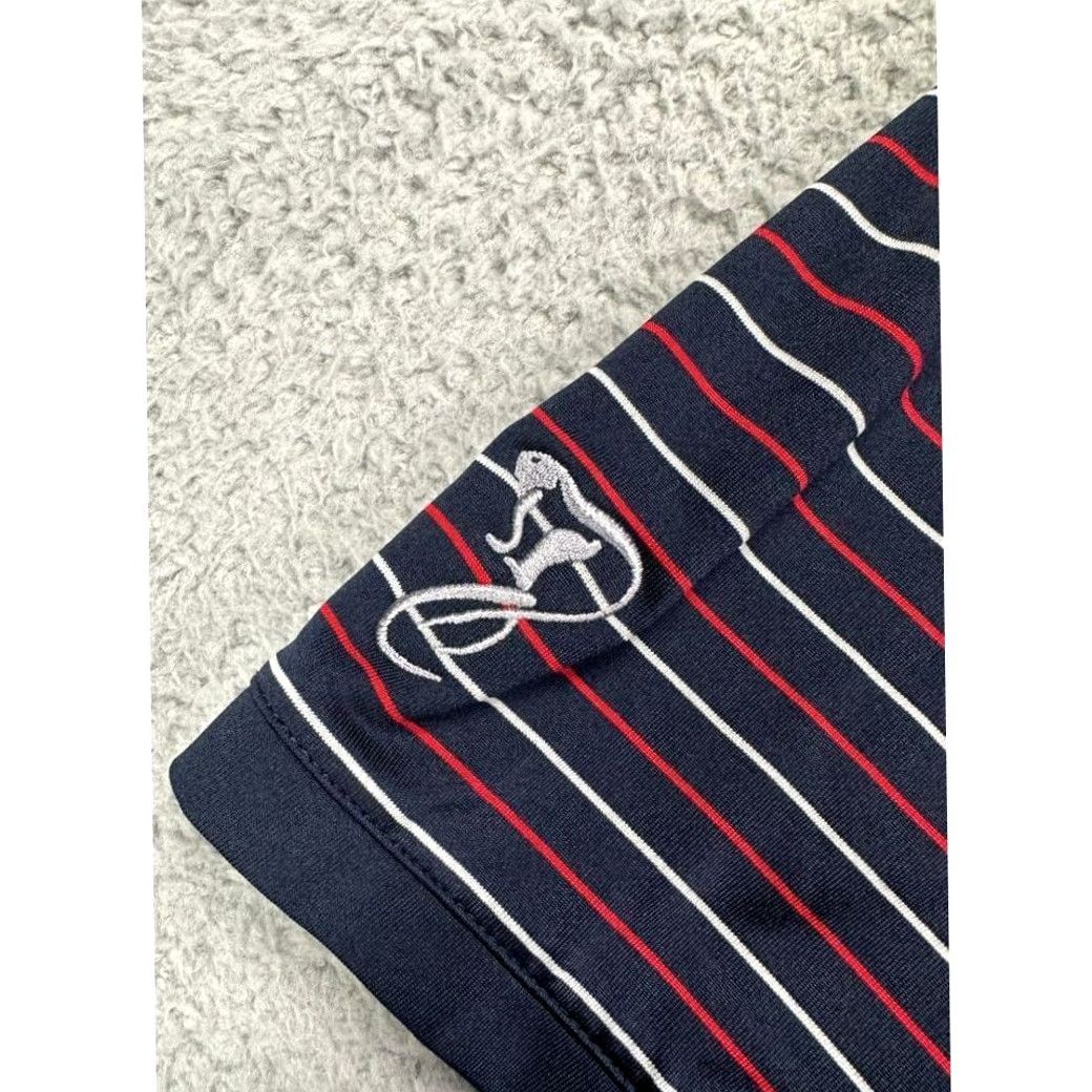 Vintage VINTAGE Ping Sensorcool Golf Polo Shirt Mens Large Blue Striped Short Sleeve Rugby Size US L / EU 52-54 / 3 - 7 Thumbnail