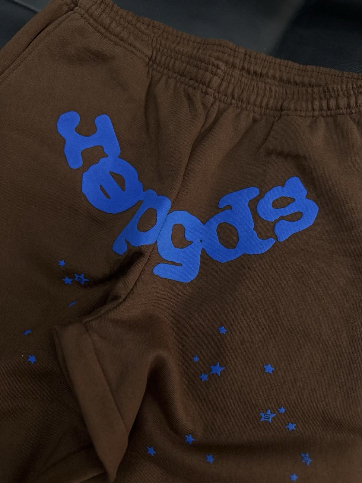 Other Size L - Sp5der Worldwide Brown/Blue Sweats Authentic Size US 34 / EU 50 - 6 Thumbnail