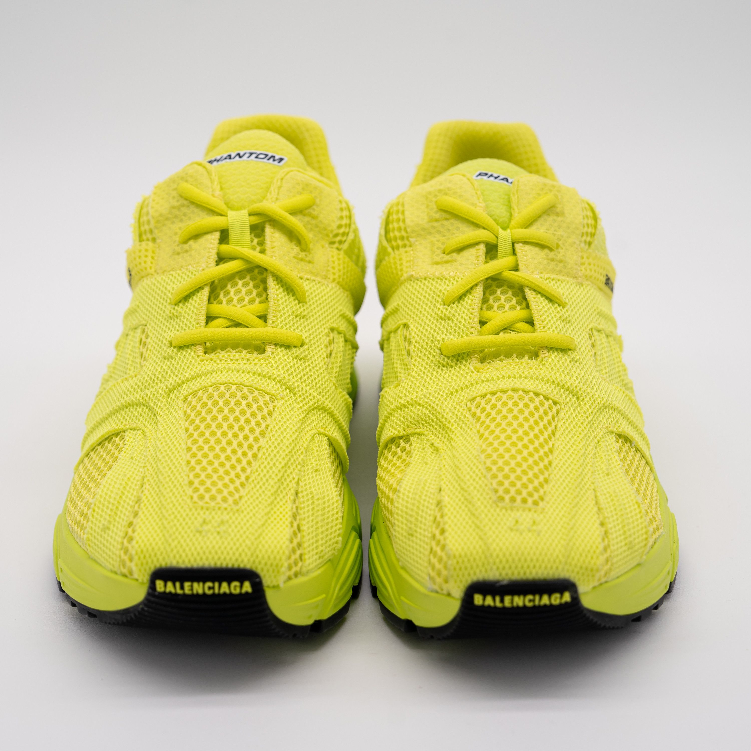 Balenciaga 44 - Balenciaga Phantom Sneakers Lime Yellow Green Mesh Size US 11 / EU 44 - 2 Thumbnail