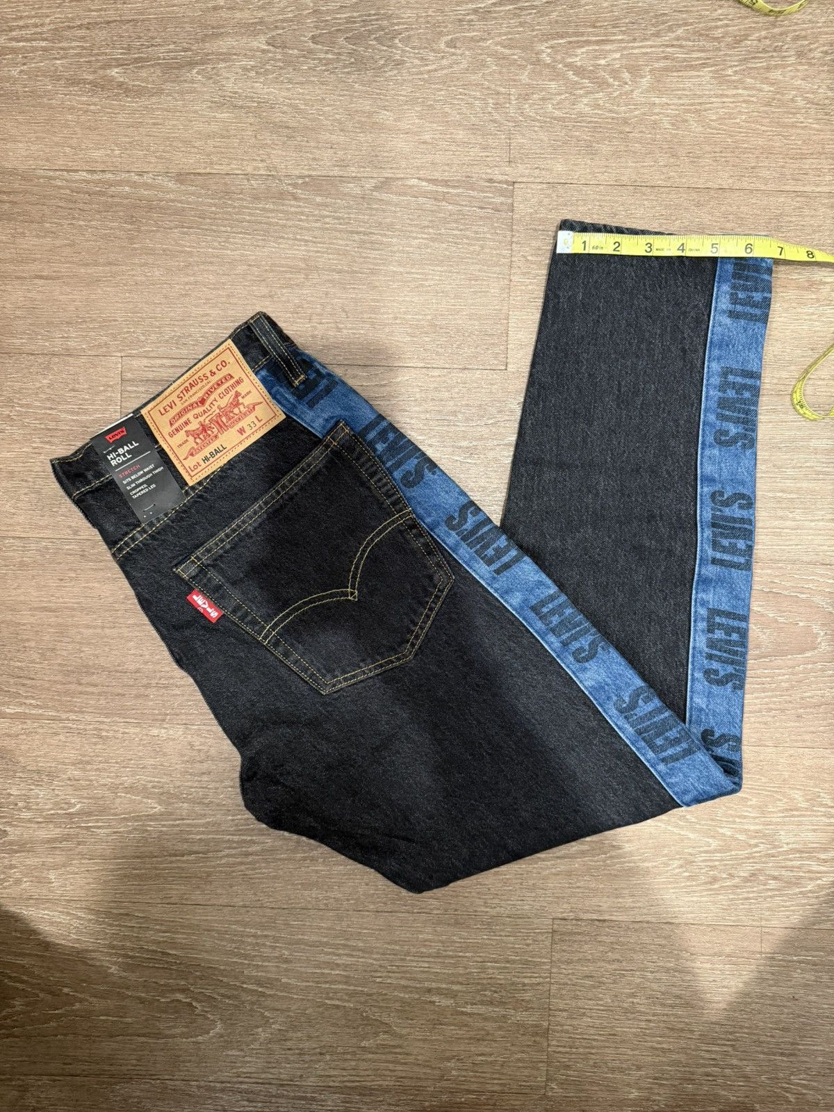 Levi's × Levi's Vintage Clothing ***FINAL DROP***RARE BRAND NEW LEVIS HI BALL ROLL DENIM 33 Size US 33 - 1 Thumbnail