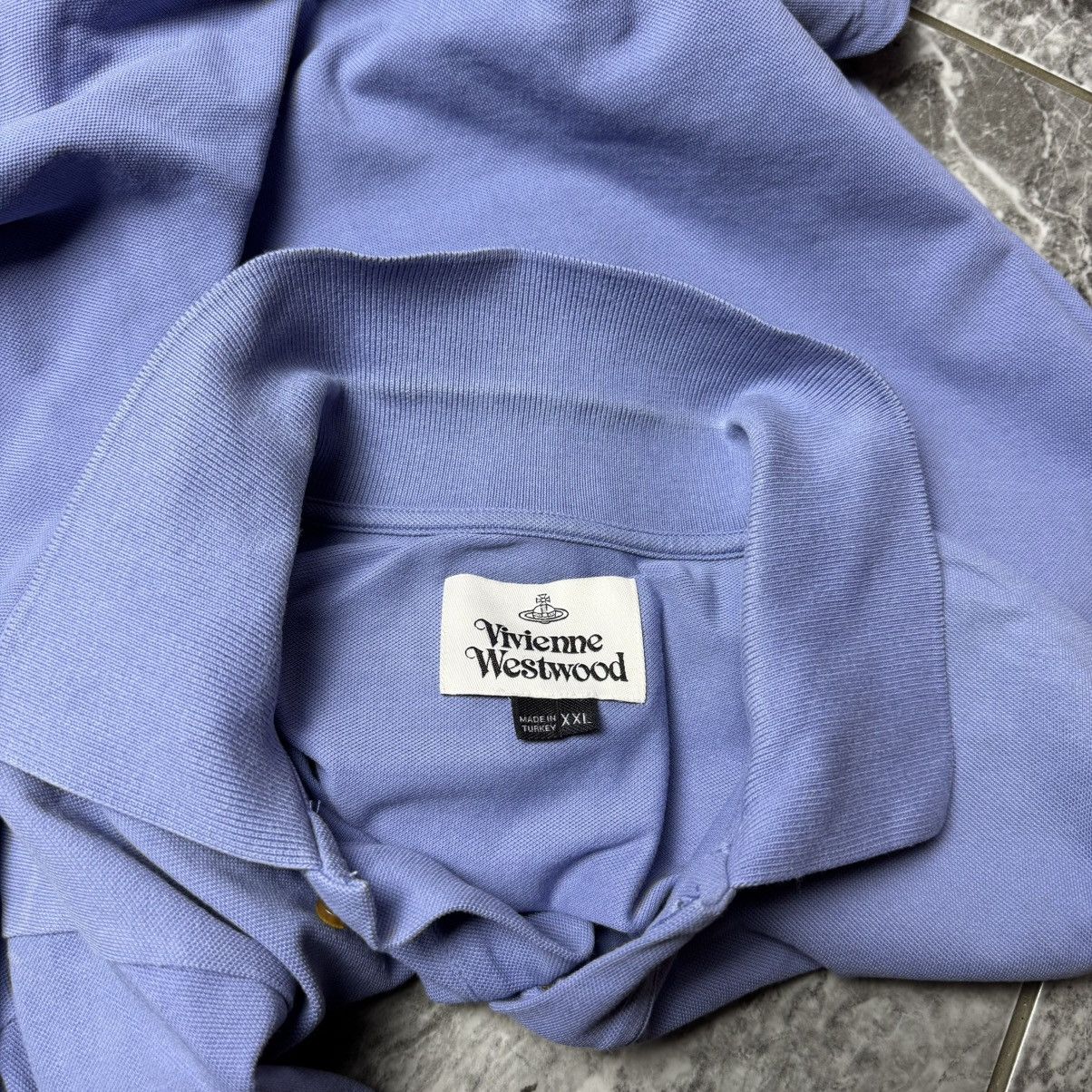Vivienne Westwood Vivienne Westwood Polo shirt blue Size US XXL / EU 58 / 5 - 9 Thumbnail