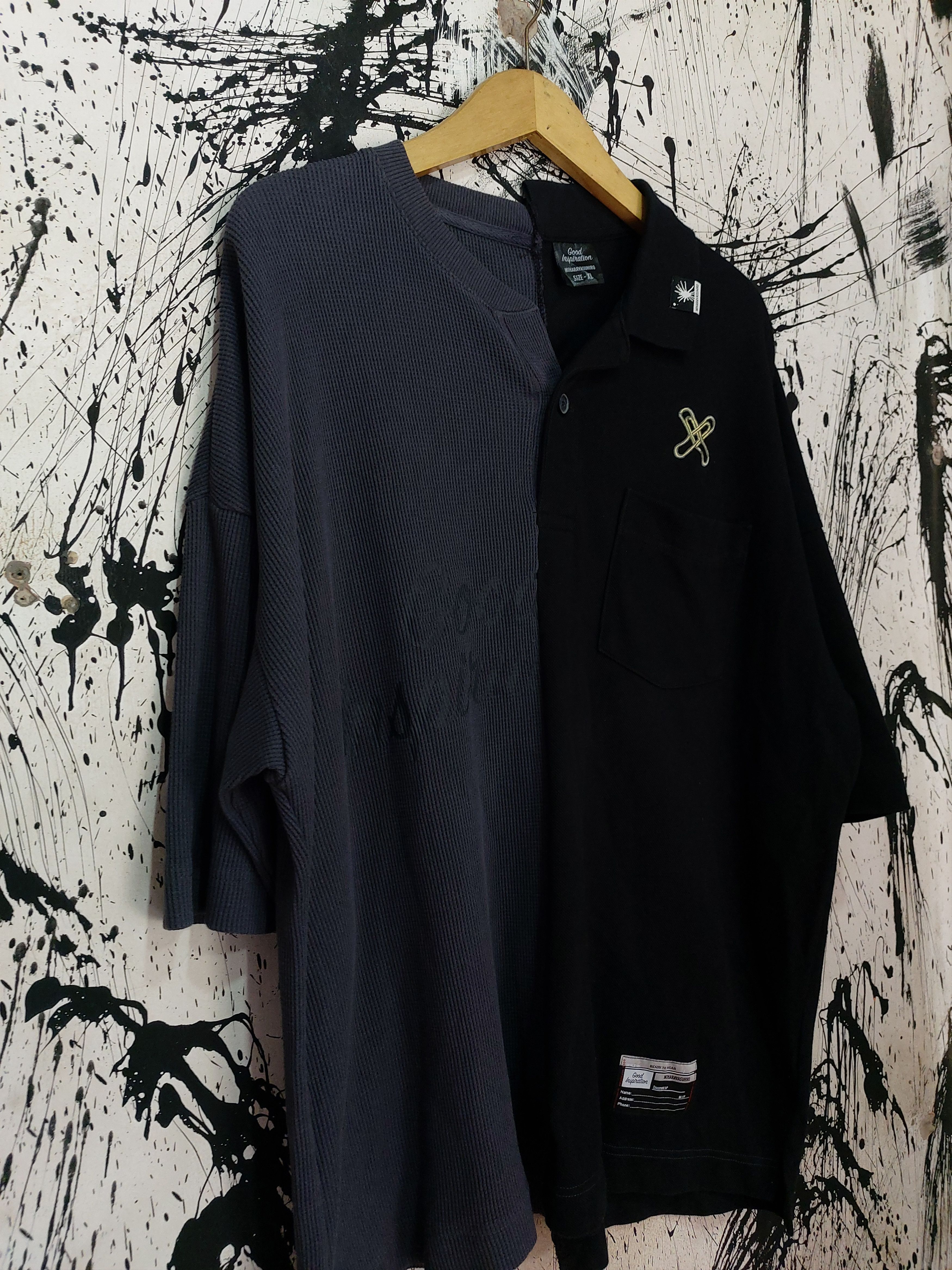 GU × Maison MIHARA YASUHIRO GU X MAISON MIHARA YASUHIRO GOOD INSPIRATION BUTTON UP Size US XL / EU 56 / 4 - 2 Thumbnail