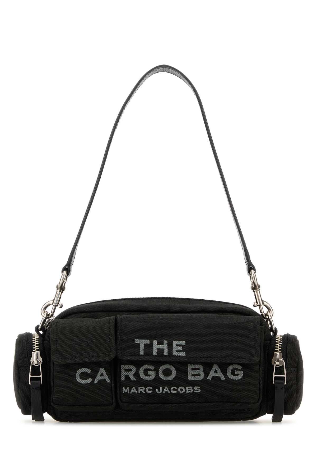 Marc Jacobs Black Canvas Shoulder Bag Size ONE SIZE - 1 Thumbnail