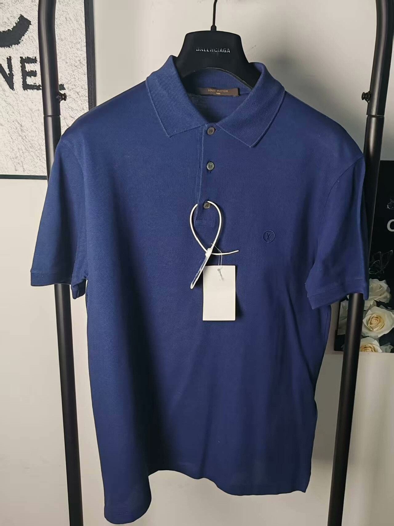 LVXWA LV Embroidered Logo Short Sleeve Polo Size US S / EU 44-46 / 1 - 1 Thumbnail