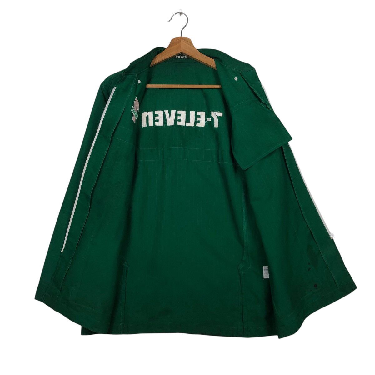 Japanese Brand 📌Vintage Chore Worker Jacket 7-Eleven Spell Out Big Logo Size US M / EU 48-50 / 2 - 14 Thumbnail