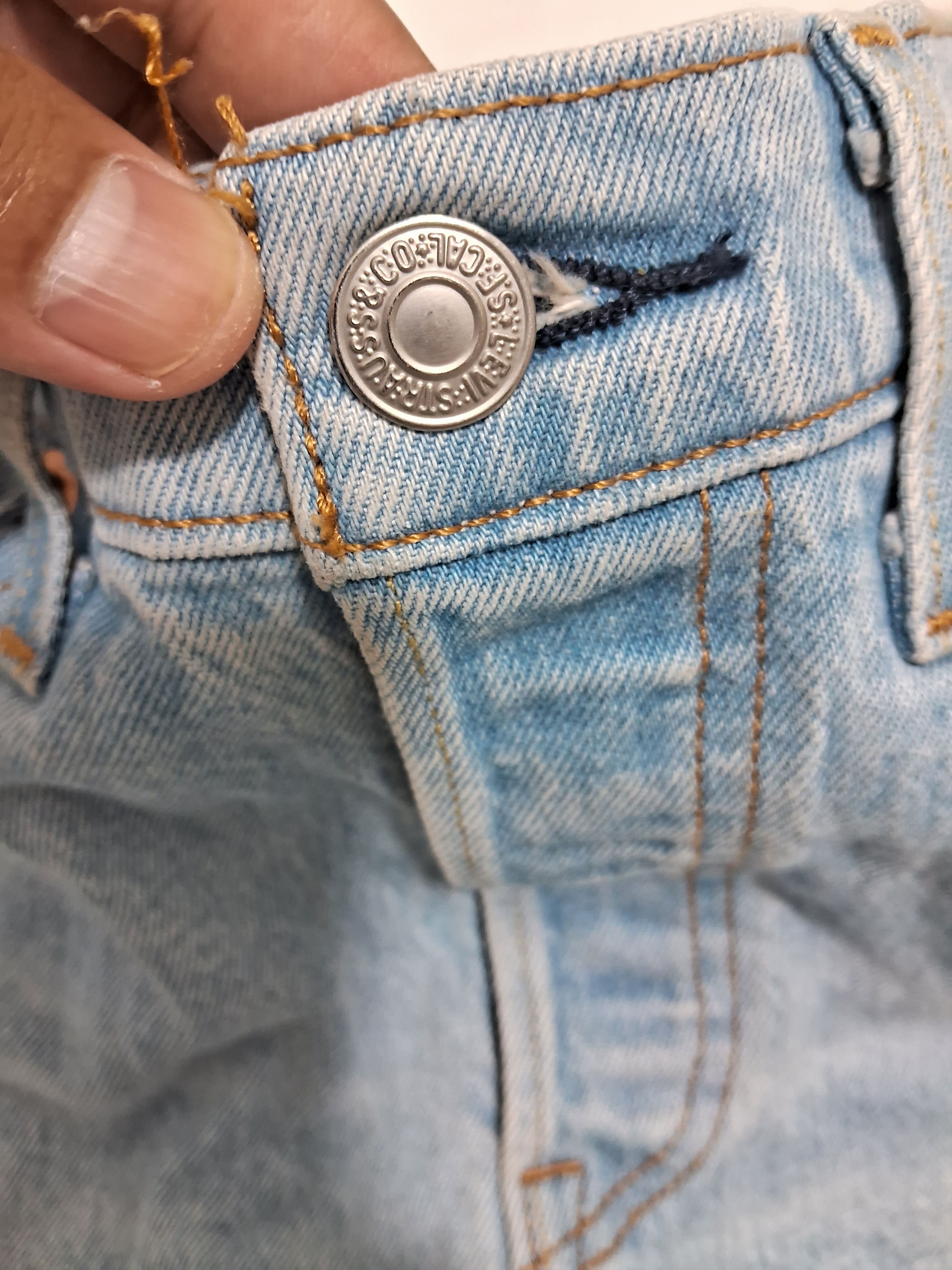 Levi's Levis big E sidetape Size US 27 - 4 Thumbnail