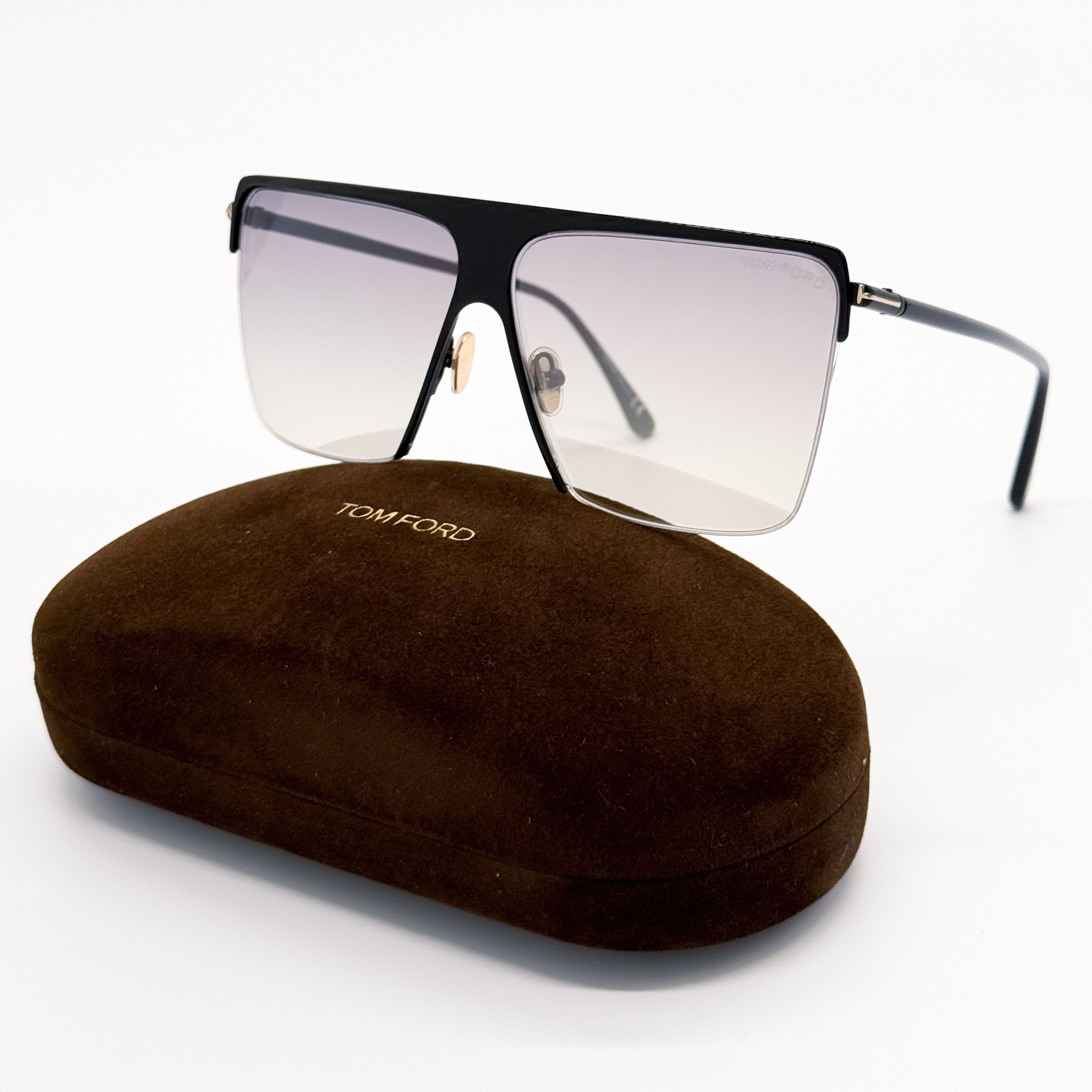 Tom Ford NEW TOM FORD SOFI TF840 01C SUNGLASSES WOMEN SQUARE FT0840/S Size ONE SIZE - 1 Thumbnail