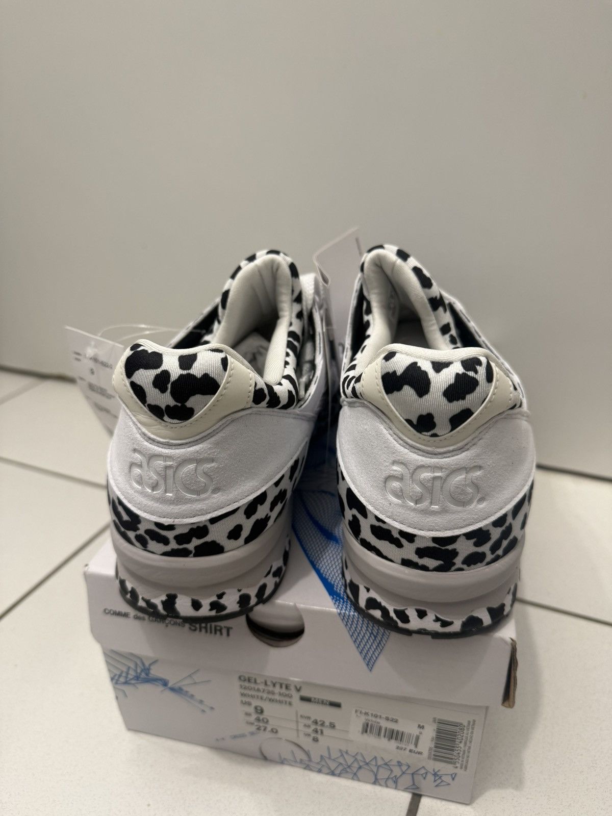 Asics × Comme des Garcons Comme des Garçons SHIRT x ASICS Gel Lyte 5 White Leopard Size US 9 / EU 42 - 3 Thumbnail