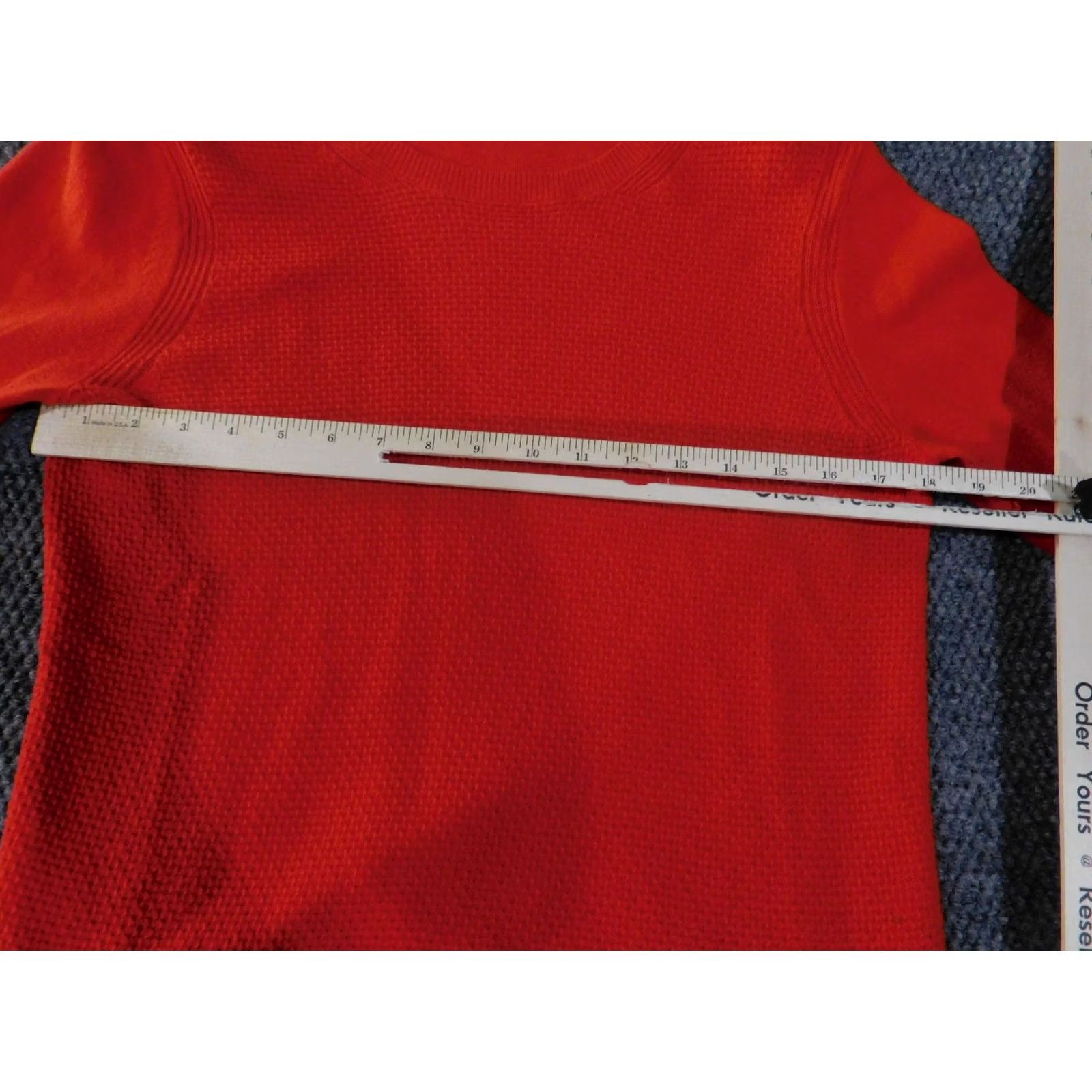 Loft LOFT Sweater Womens M Red Long Sleeve Pullover Lightweight Knit Regular Fit casual Pullover Womens Size M / US 6-8 / IT 42-44 - 5 Thumbnail