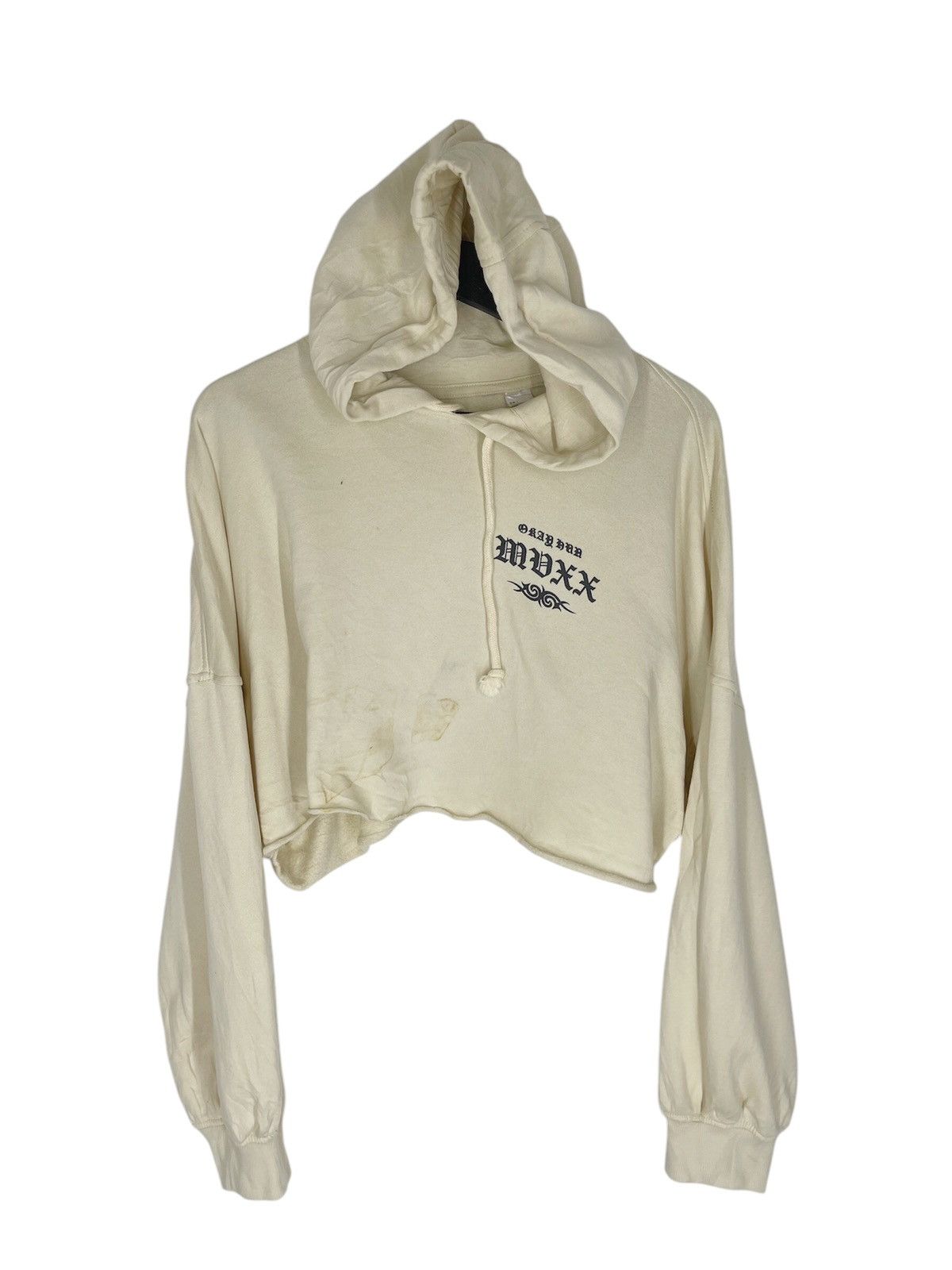 Japanese Brand CROPPED HOODIES SWEATER INSPIRE CHROME HEARTS Size US M / EU 48-50 / 2 - 2 Thumbnail